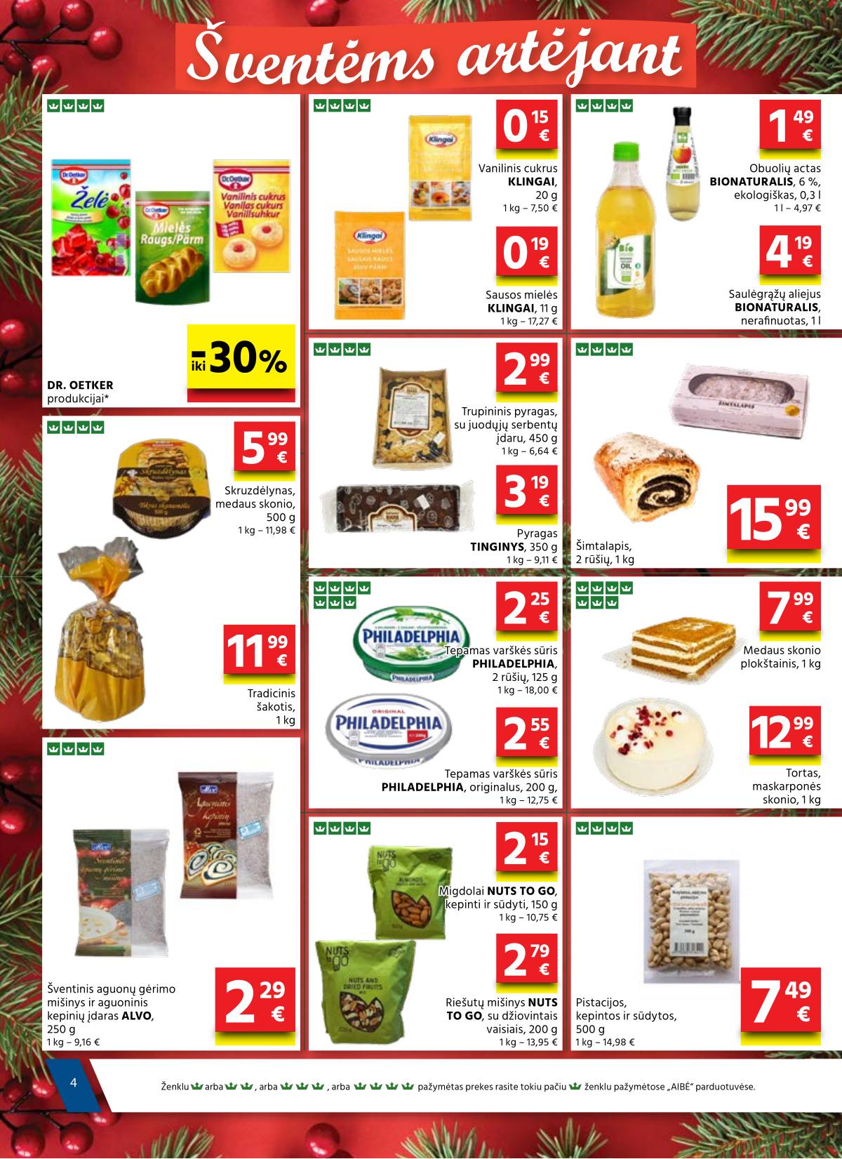 Aibė - Aibė akcijų Leidinys Nr. 24 | 2025-12-18 - 2026-01-06 4 puslapis