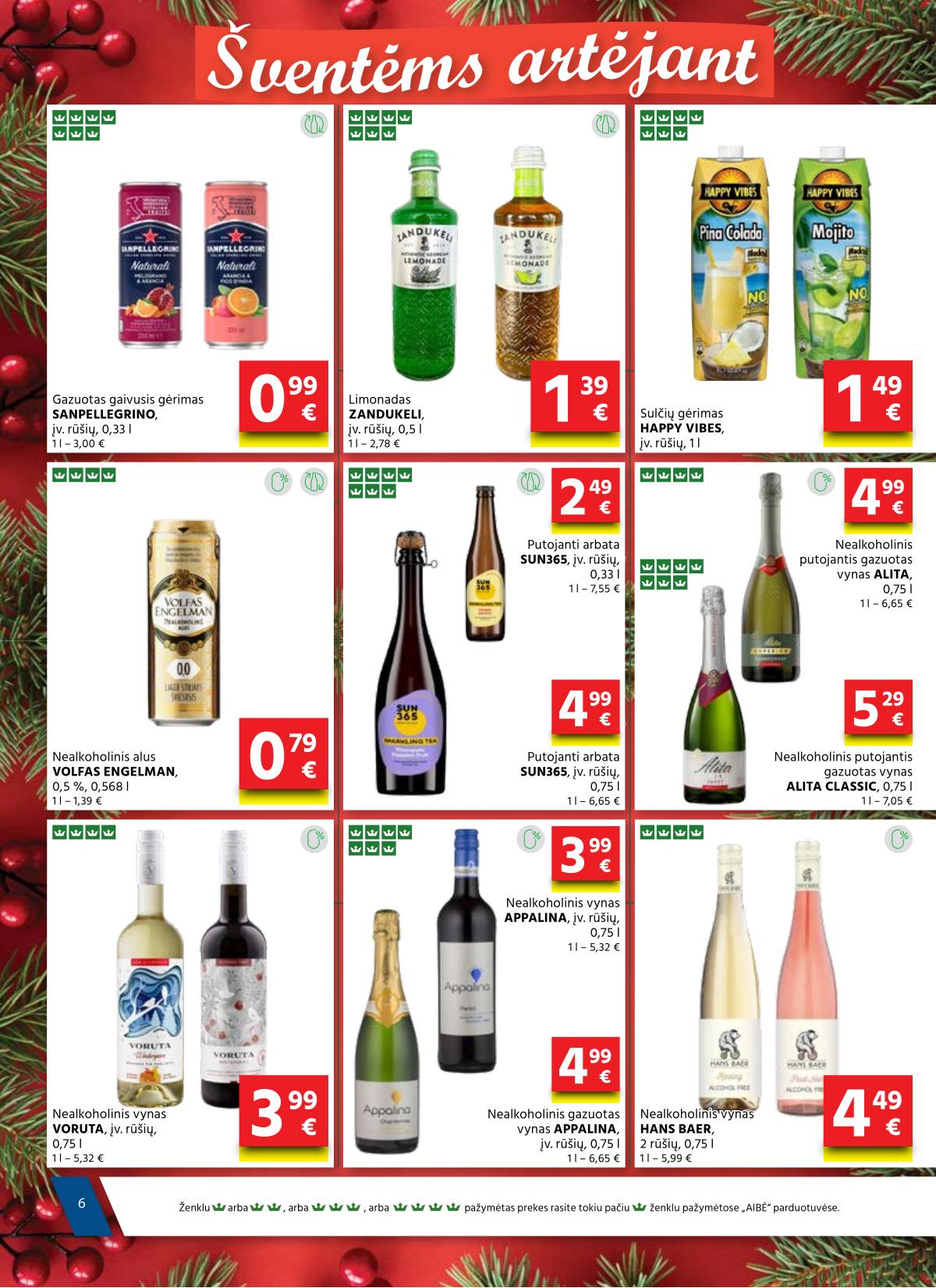 Aibė - Aibė akcijų Leidinys Nr. 24 | 2025-12-18 - 2026-01-06 6 puslapis