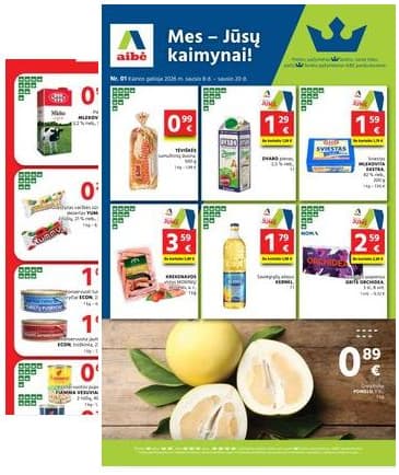 Aibė - Aibė akcijų leidinys Nr. 1 | 2026-01-08 - 2026-01-20 2026-01-08 – 2026-01-20