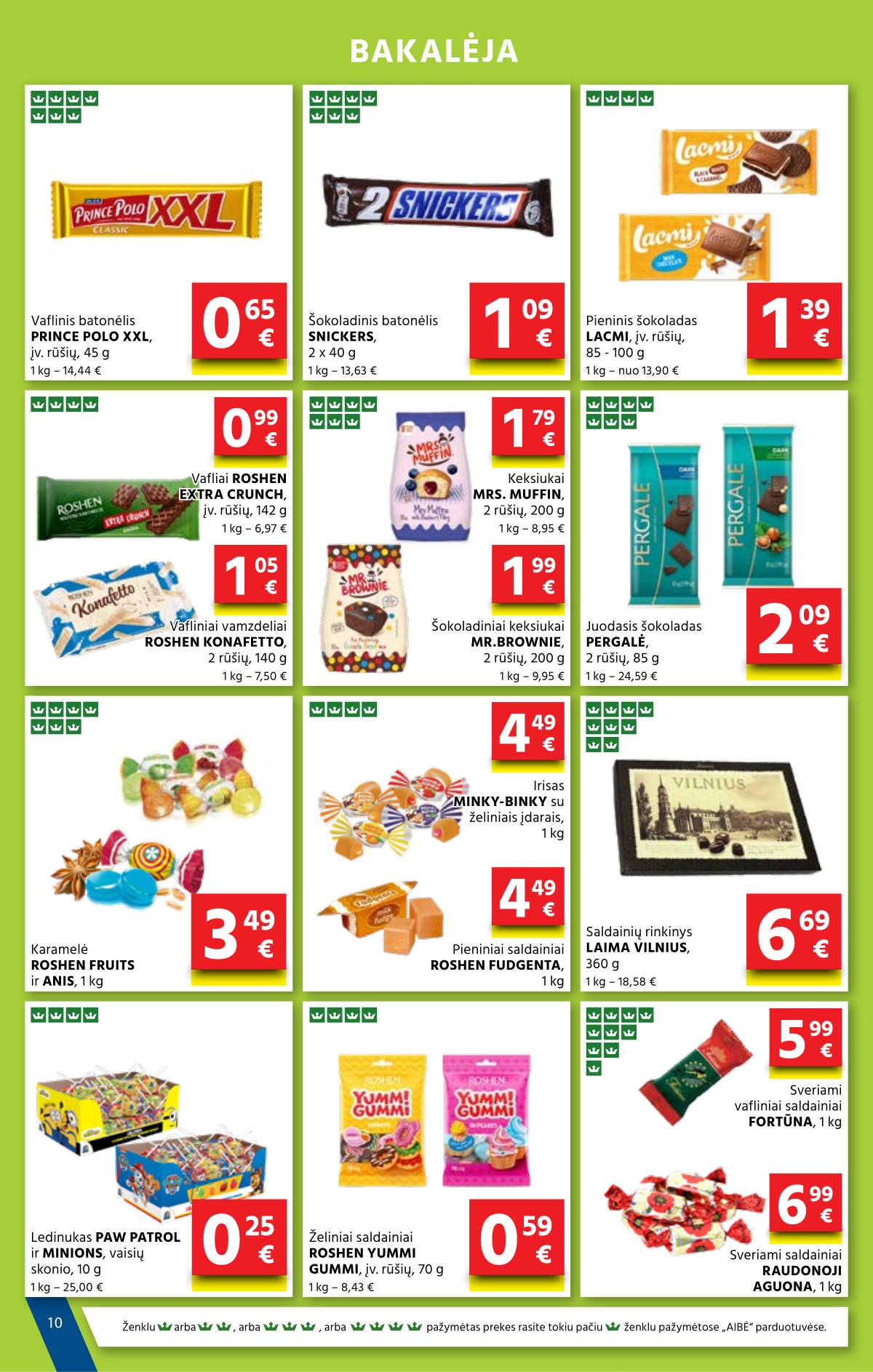 Aibė - Aibė akcijų leidinys | 2026-01-08 - 2026-01-20 10 puslapis