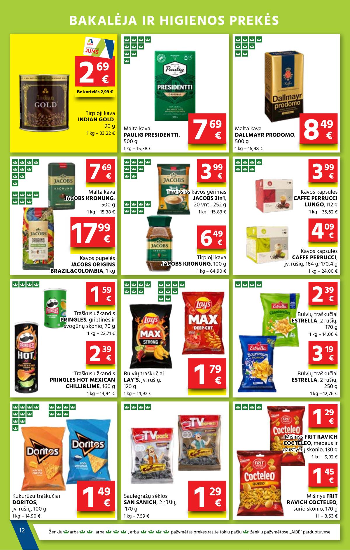 Aibė - Aibė akcijų leidinys | 2026-01-08 - 2026-01-20 12 puslapis