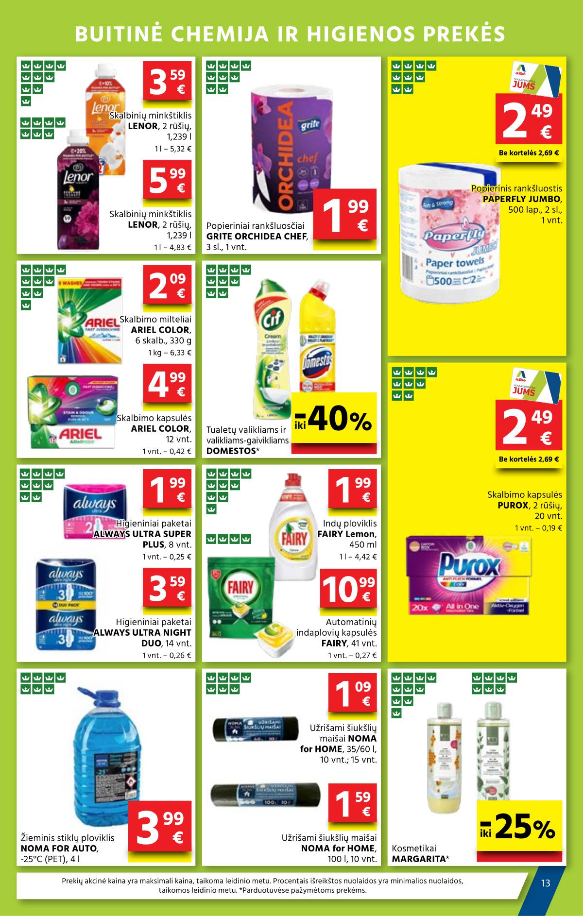 Aibė - Aibė akcijų leidinys | 2026-01-08 - 2026-01-20 13 puslapis