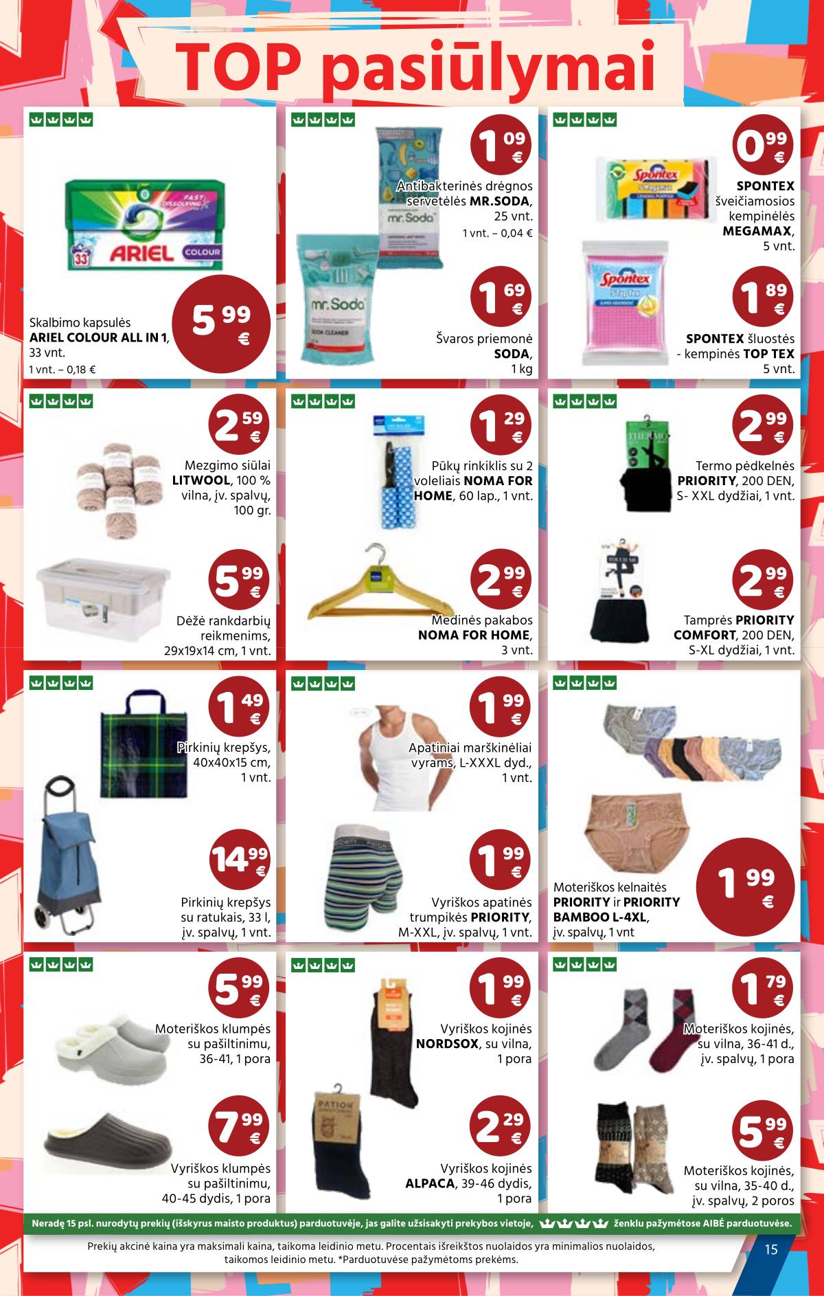 Aibė - Aibė akcijų leidinys | 2026-01-08 - 2026-01-20 15 puslapis