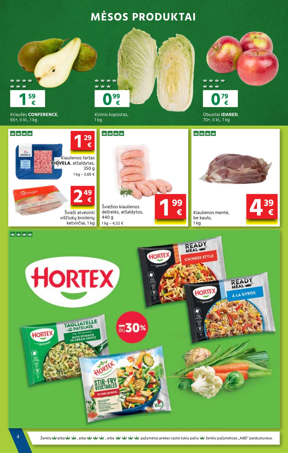 Aibė - Aibė akcijų leidinys | 2026-01-08 - 2026-01-20 4 puslapis