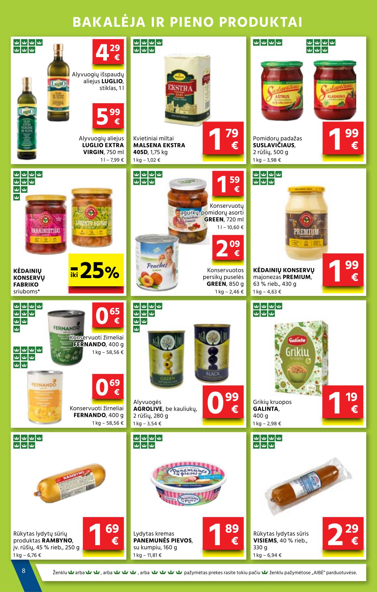 Aibė - Aibė akcijų leidinys | 2026-01-08 - 2026-01-20 8 puslapis