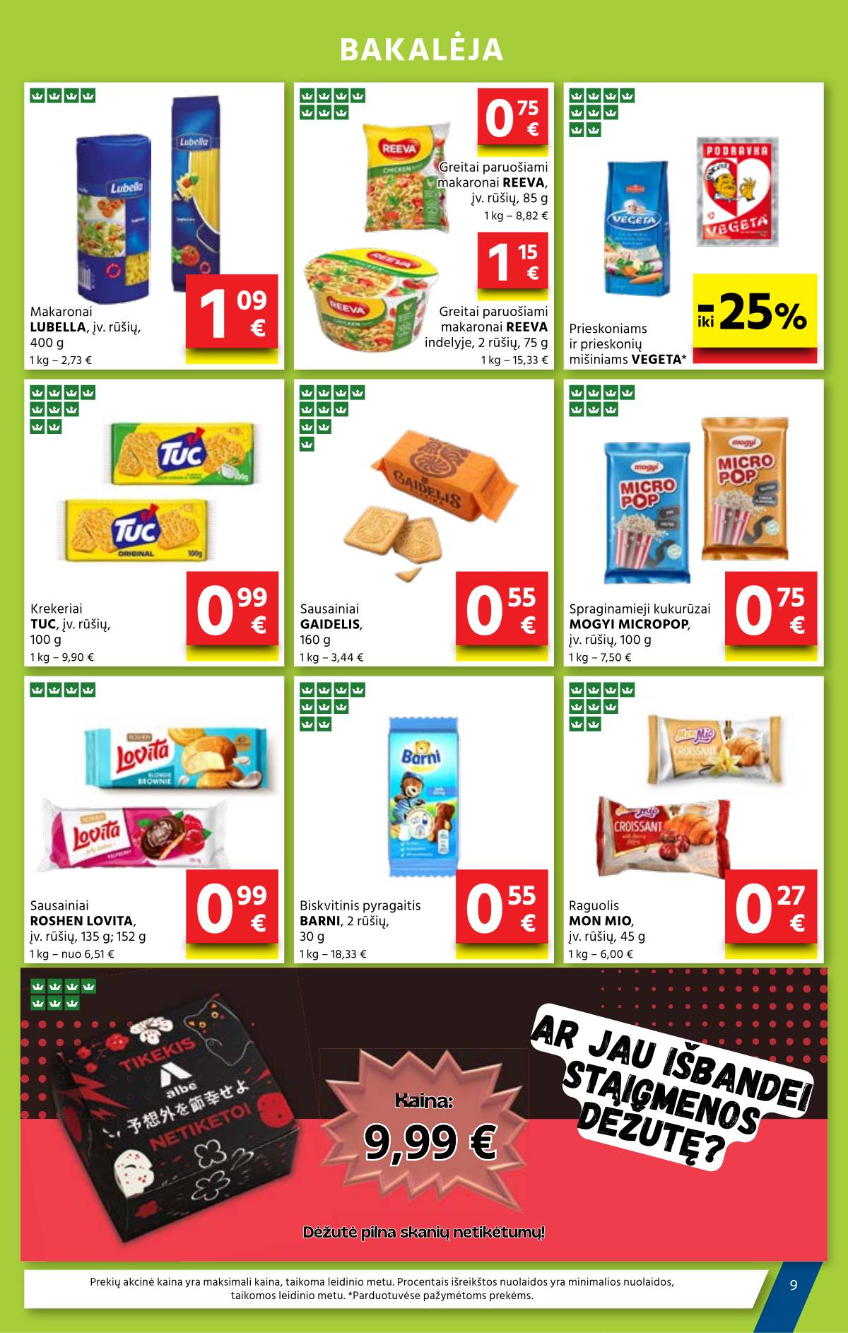 Aibė - Aibė akcijų leidinys | 2026-01-08 - 2026-01-20 9 puslapis