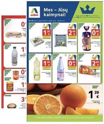 Aibė - Aibė akcijų leidinys | 2026-01-22 - 2026-02-03 2026-01-22 – 2026-02-03