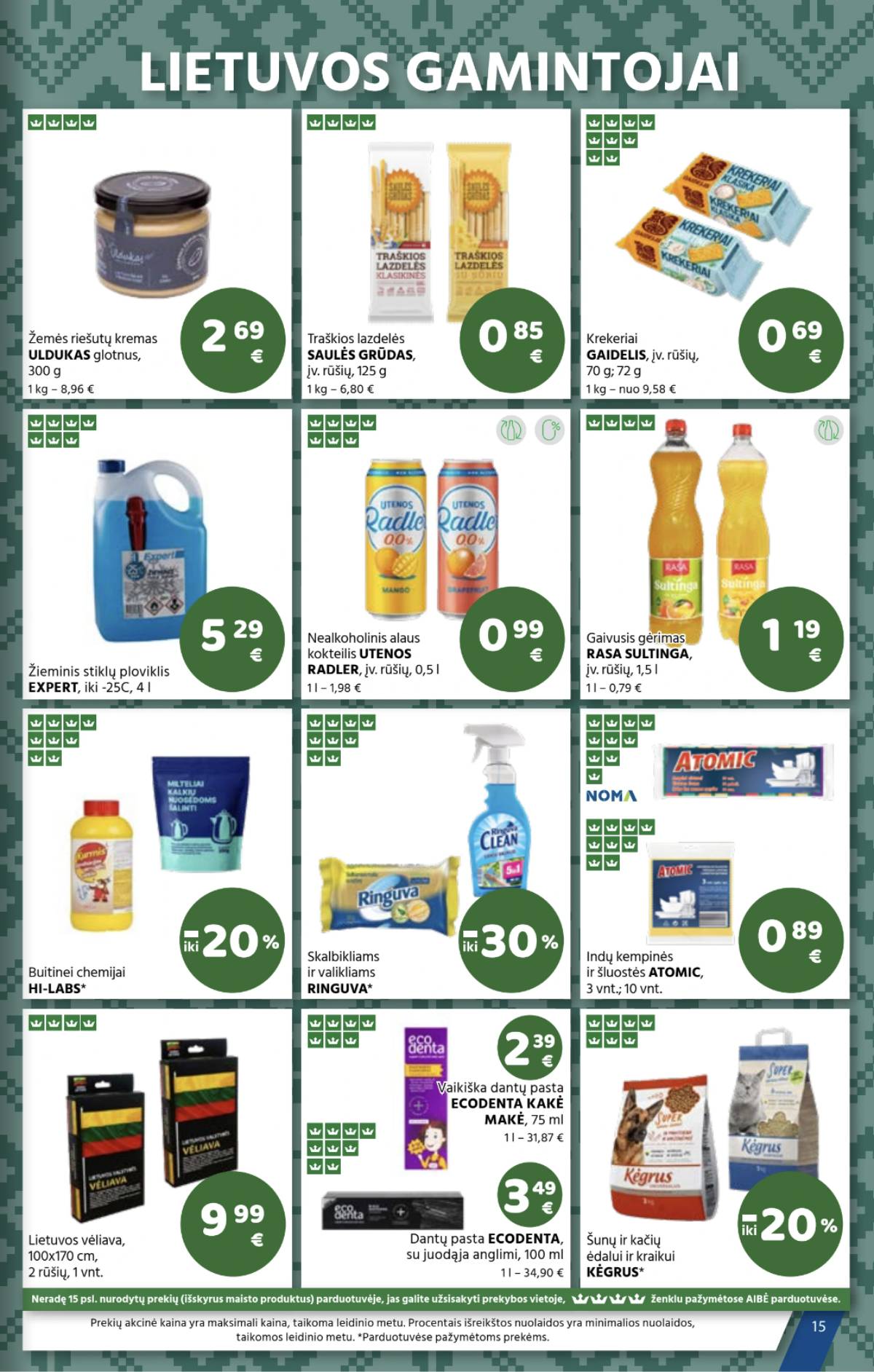 Aibė - Aibė akcijų leidinys | 2026-01-22 - 2026-02-03 15 puslapis