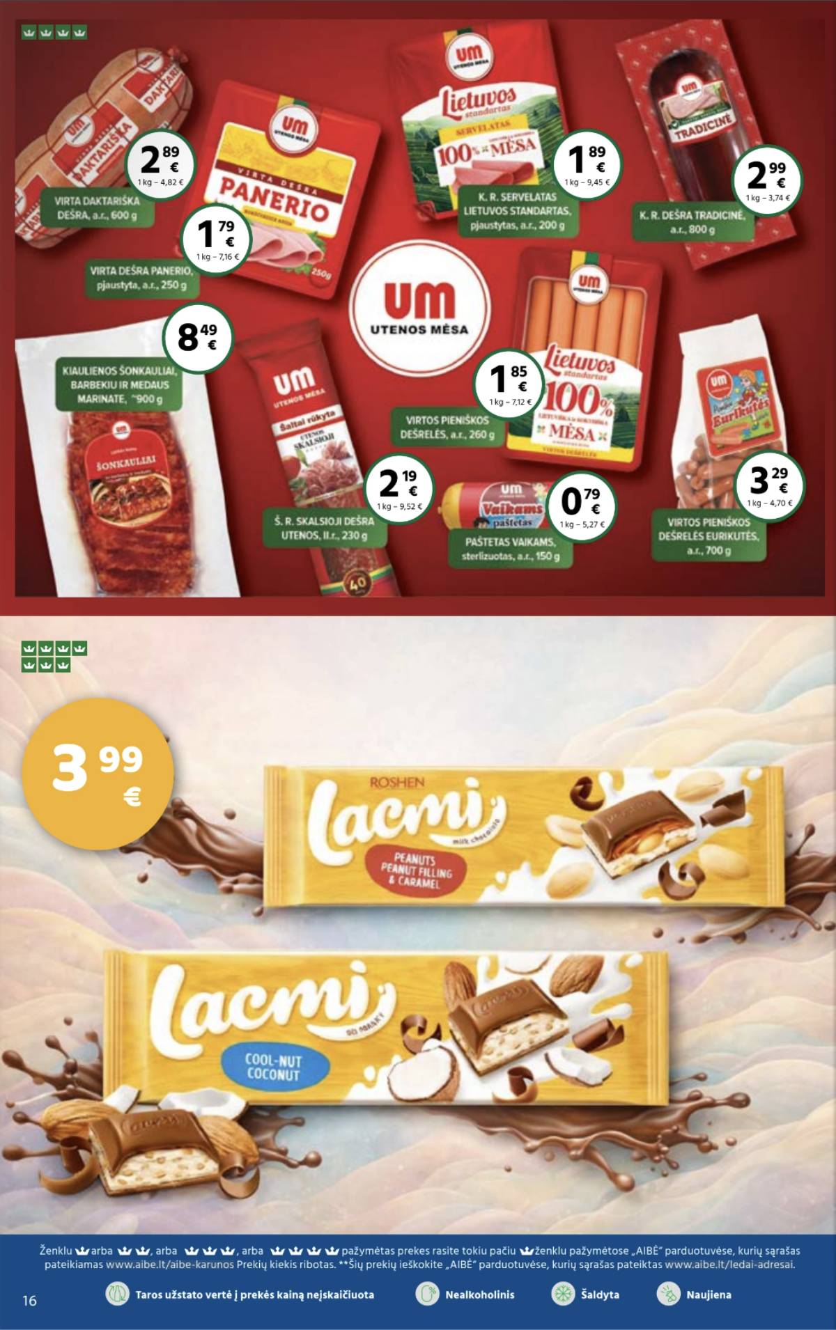 Aibė - Aibė akcijų leidinys | 2026-01-22 - 2026-02-03 16 puslapis