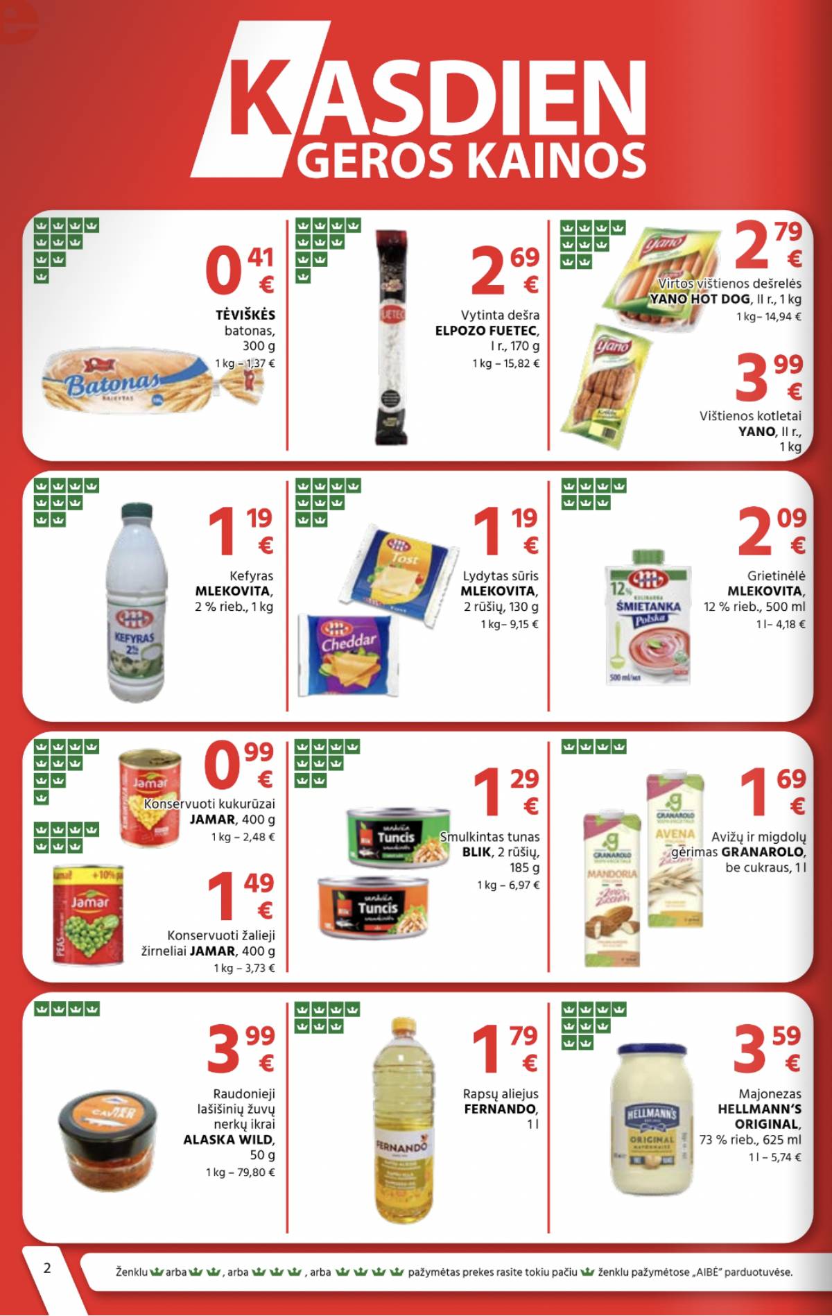 Aibė - Aibė akcijų leidinys | 2026-01-22 - 2026-02-03 2 puslapis