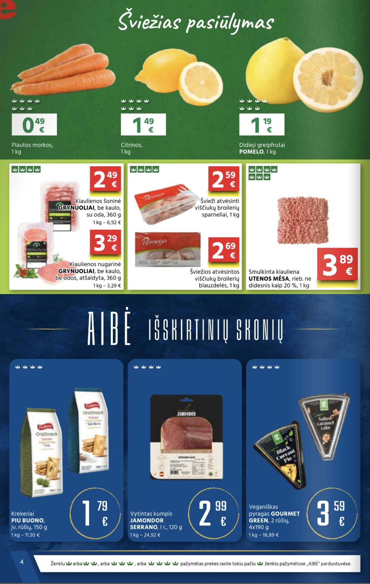 Aibė - Aibė akcijų leidinys | 2026-01-22 - 2026-02-03 4 puslapis