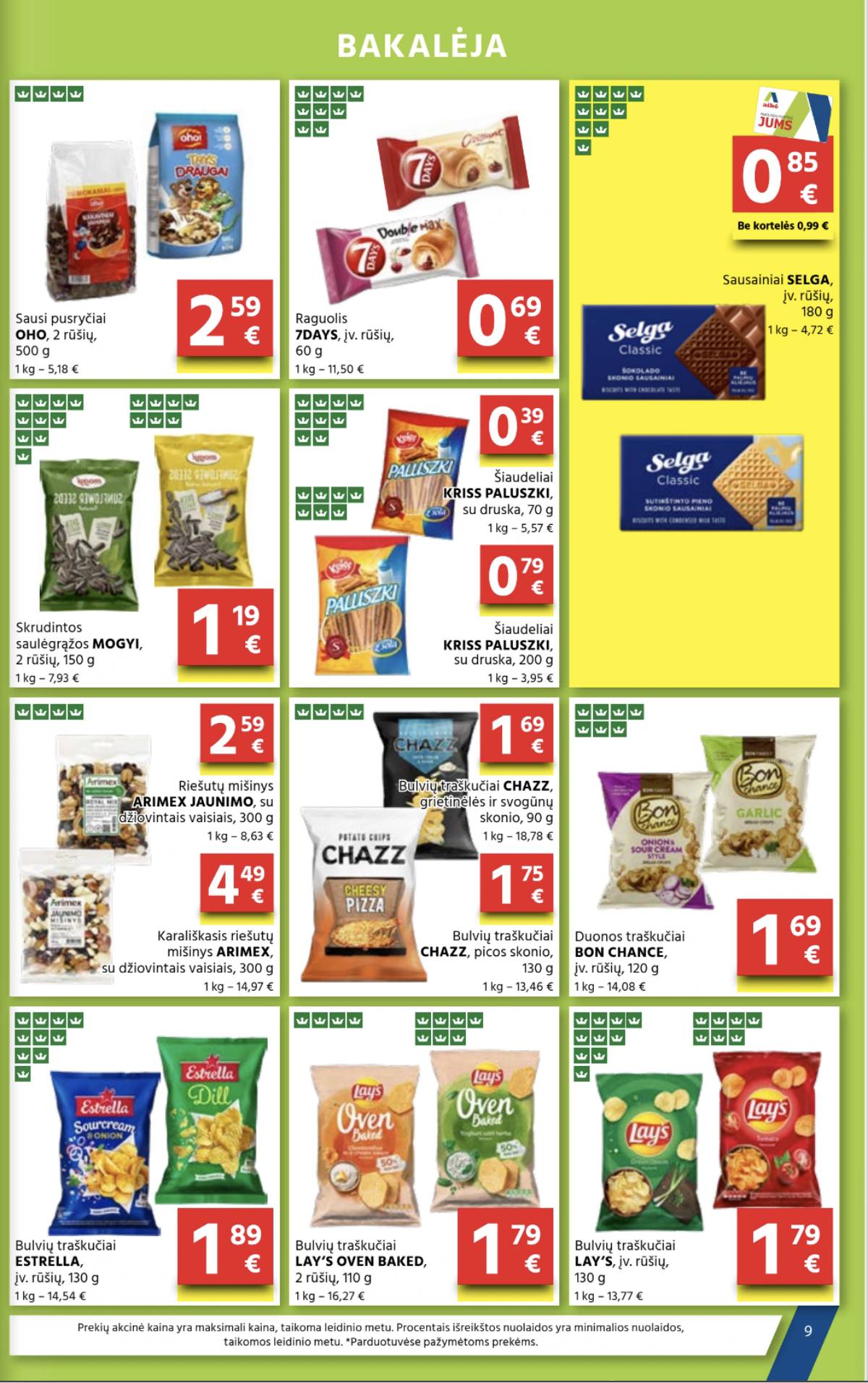 Aibė - Aibė akcijų leidinys | 2026-01-22 - 2026-02-03 9 puslapis