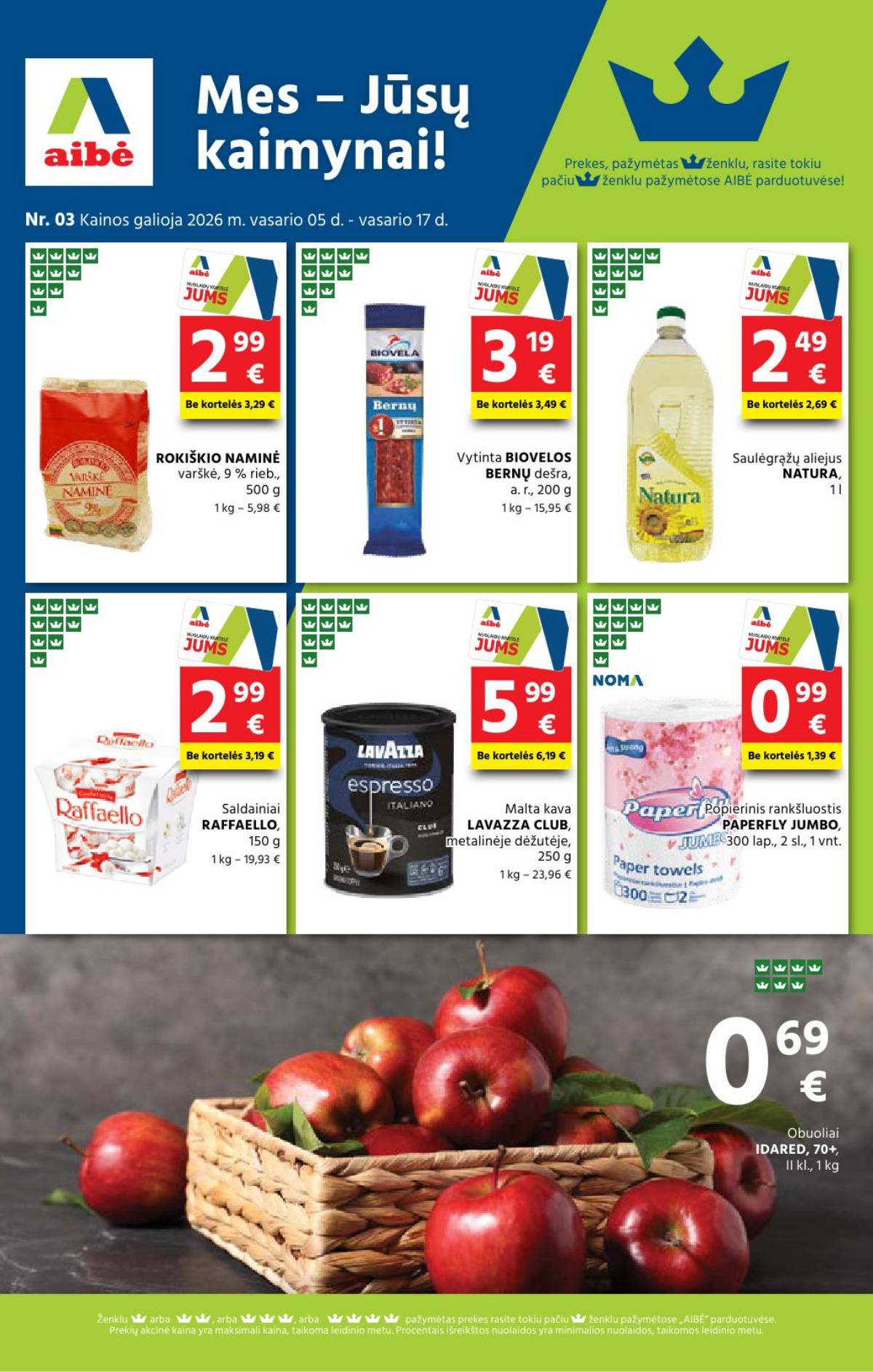 Aibė - Aibė akcijų leidinys | 2026-02-05 - 2026-02-17 1 puslapis
