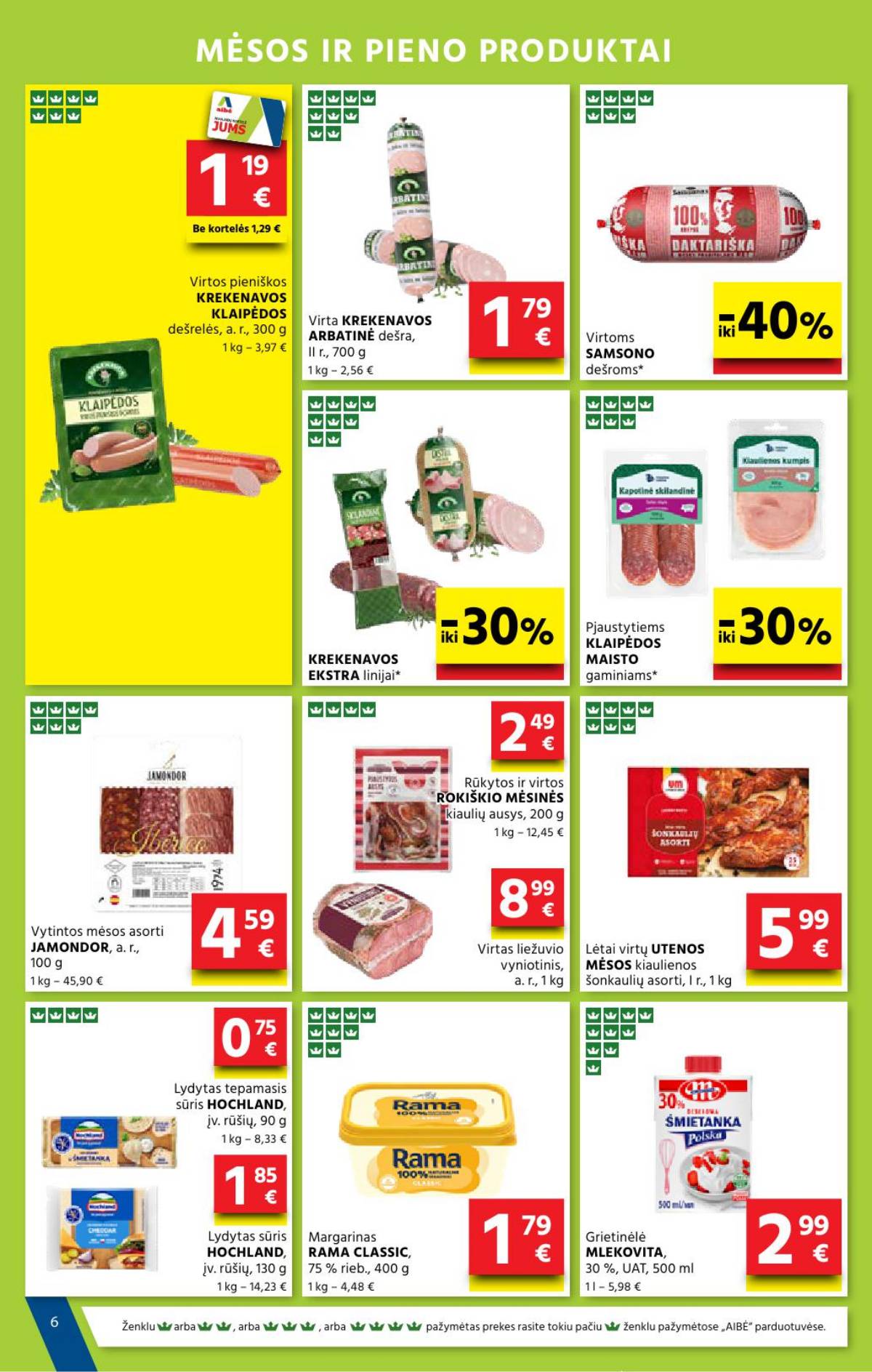 Aibė - Aibė akcijų leidinys | 2026-02-05 - 2026-02-17 6 puslapis