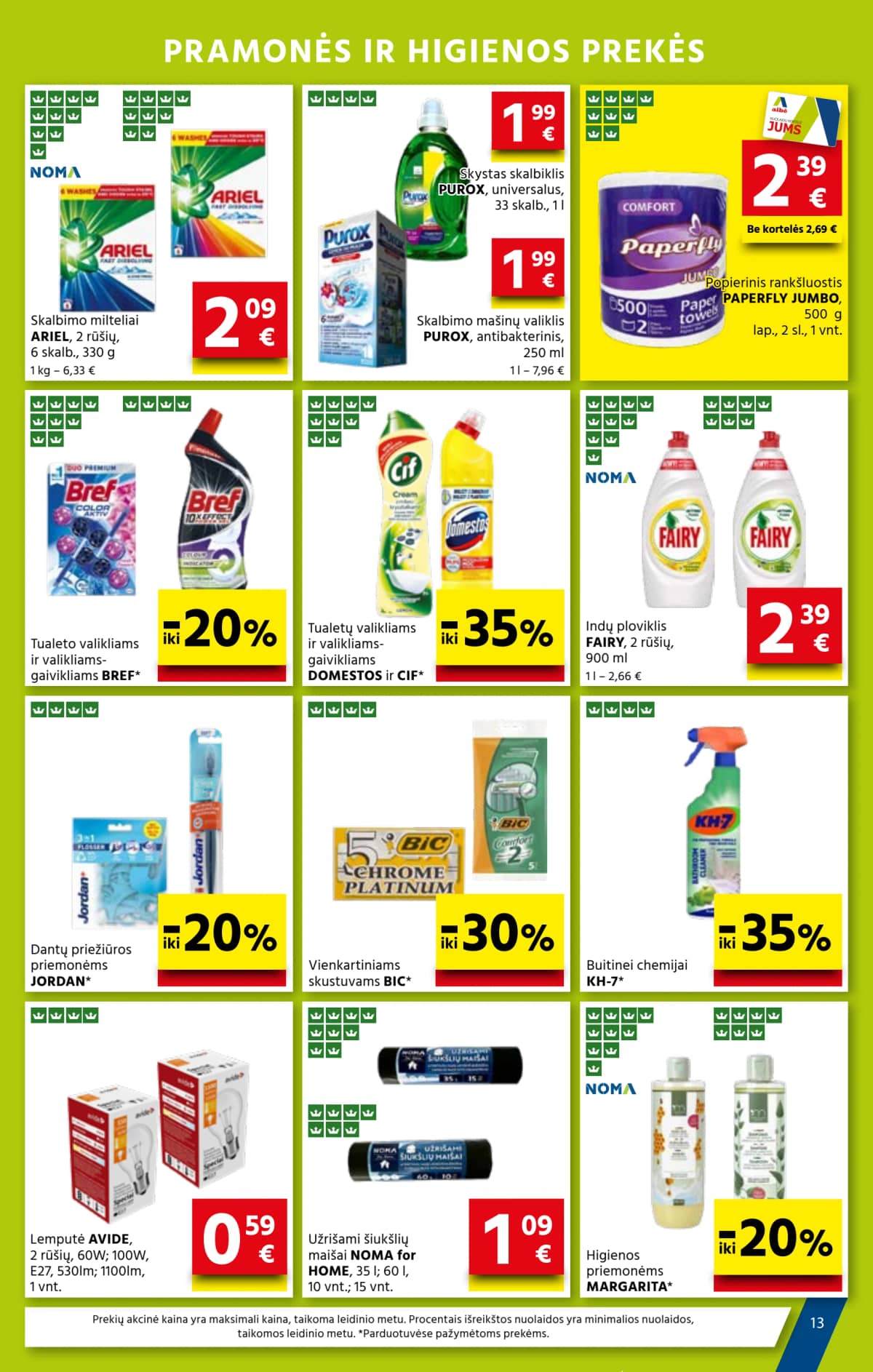 Aibė - Aibė. Akcijų leidinys nr.04 (2026.02.19 - 2026.03.03) 13 puslapis