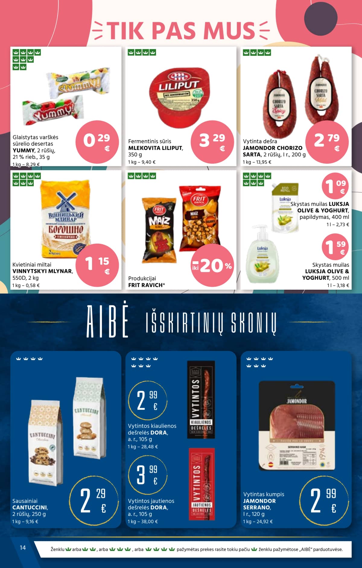 Aibė - Aibė. Akcijų leidinys nr.04 (2026.02.19 - 2026.03.03) 14 puslapis