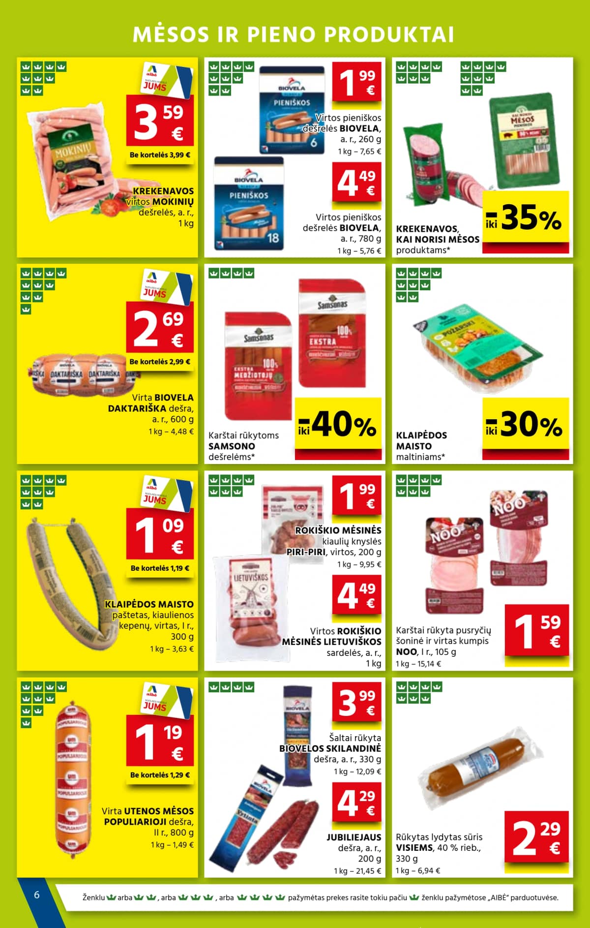 Aibė - Aibė. Akcijų leidinys nr.04 (2026.02.19 - 2026.03.03) 6 puslapis