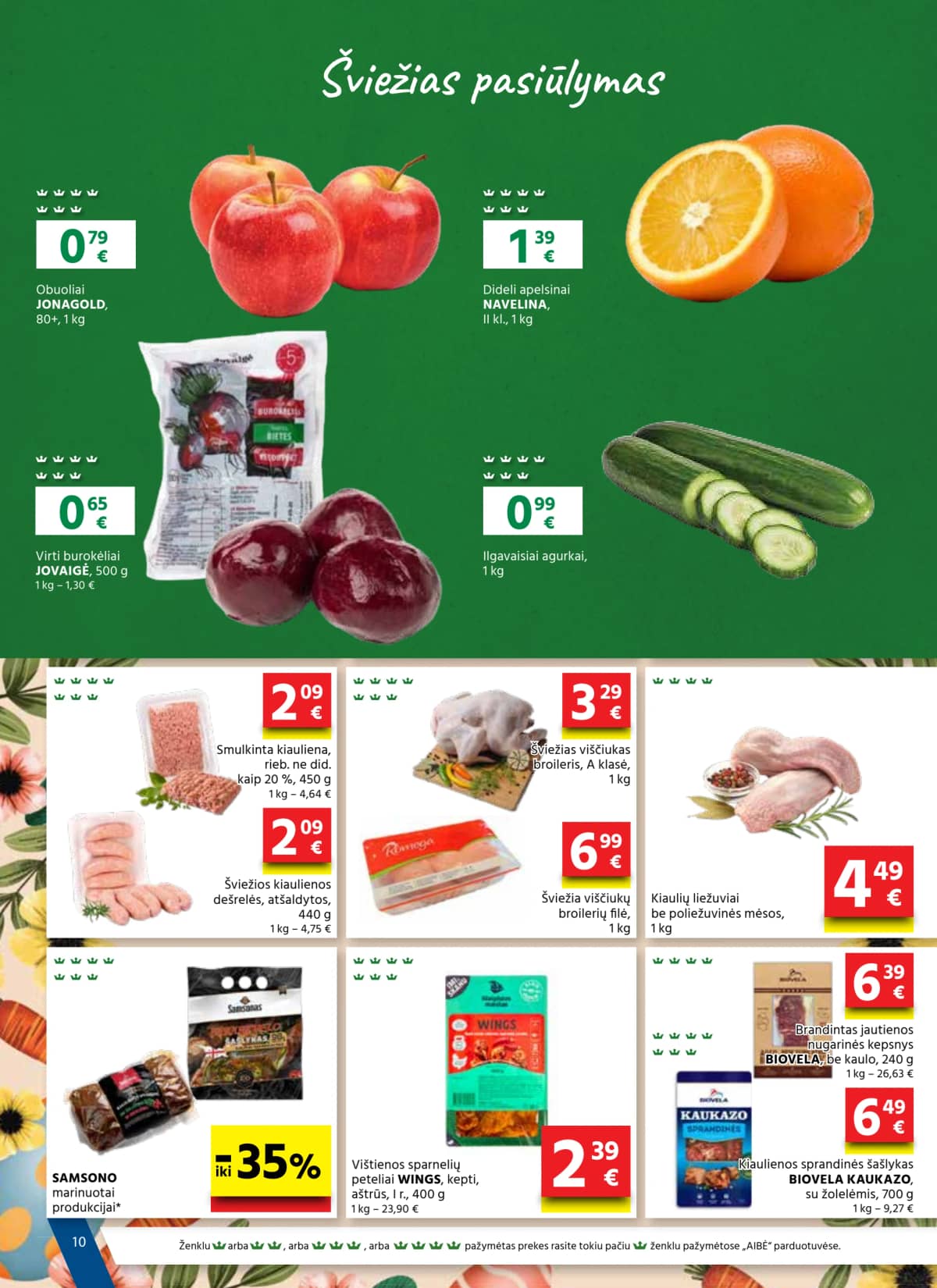 Aibė - AIBĖ Akcijų leidinys Nr. 06 (2026.03.19 - 2026.04.07) 10 puslapis