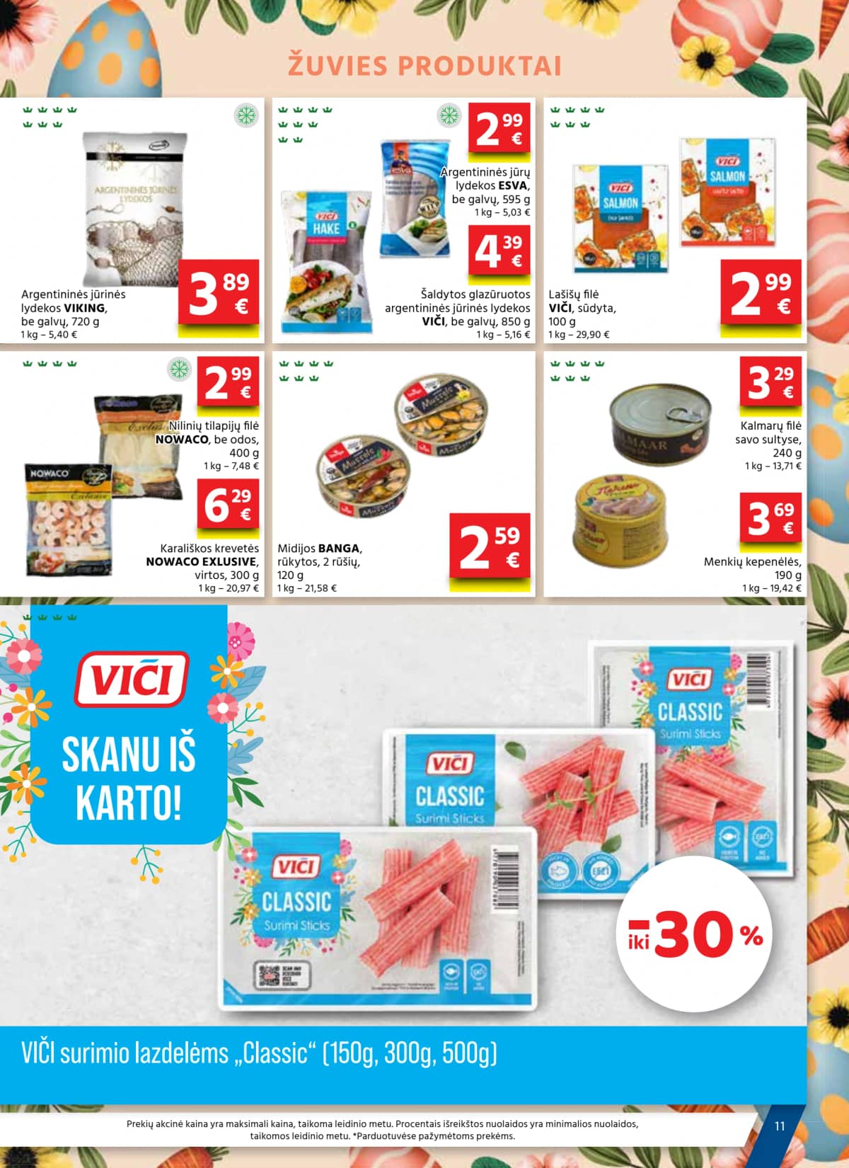 Aibė - AIBĖ Akcijų leidinys Nr. 06 (2026.03.19 - 2026.04.07) 11 puslapis