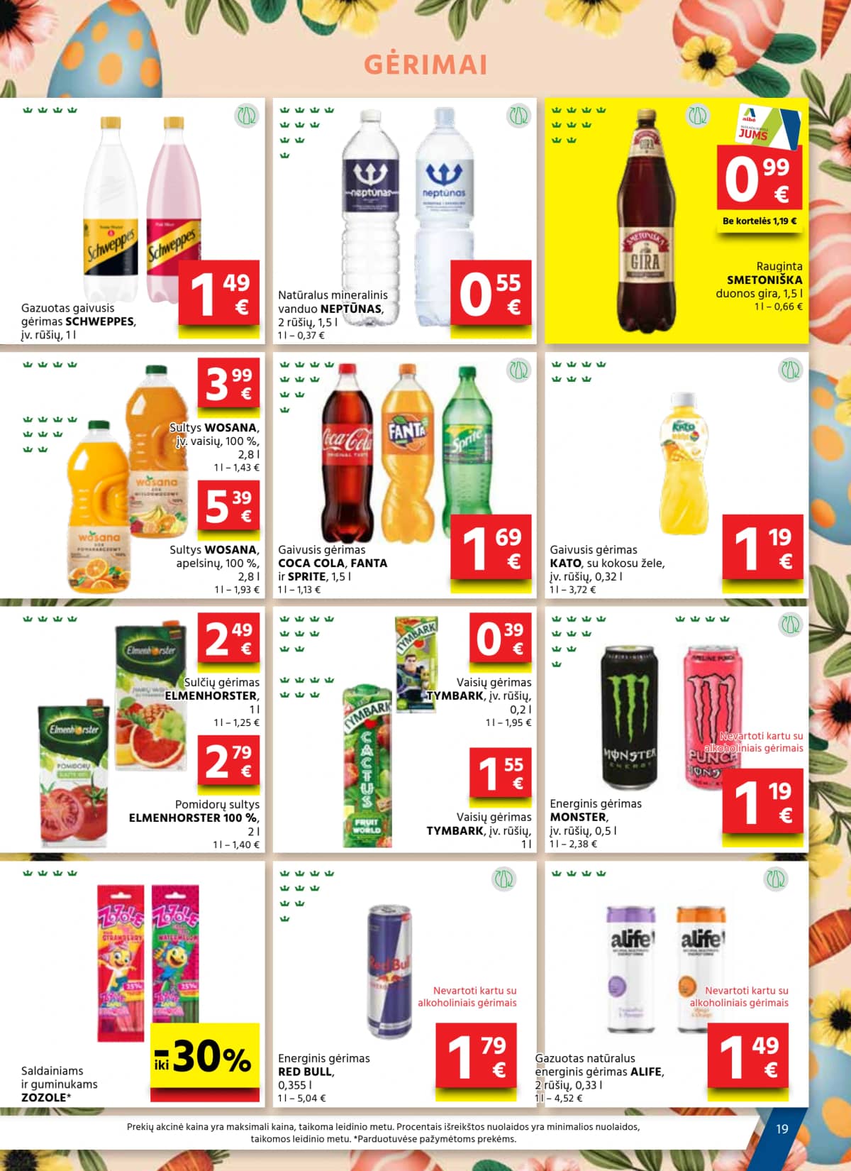 Aibė - AIBĖ Akcijų leidinys Nr. 06 (2026.03.19 - 2026.04.07) 19 puslapis