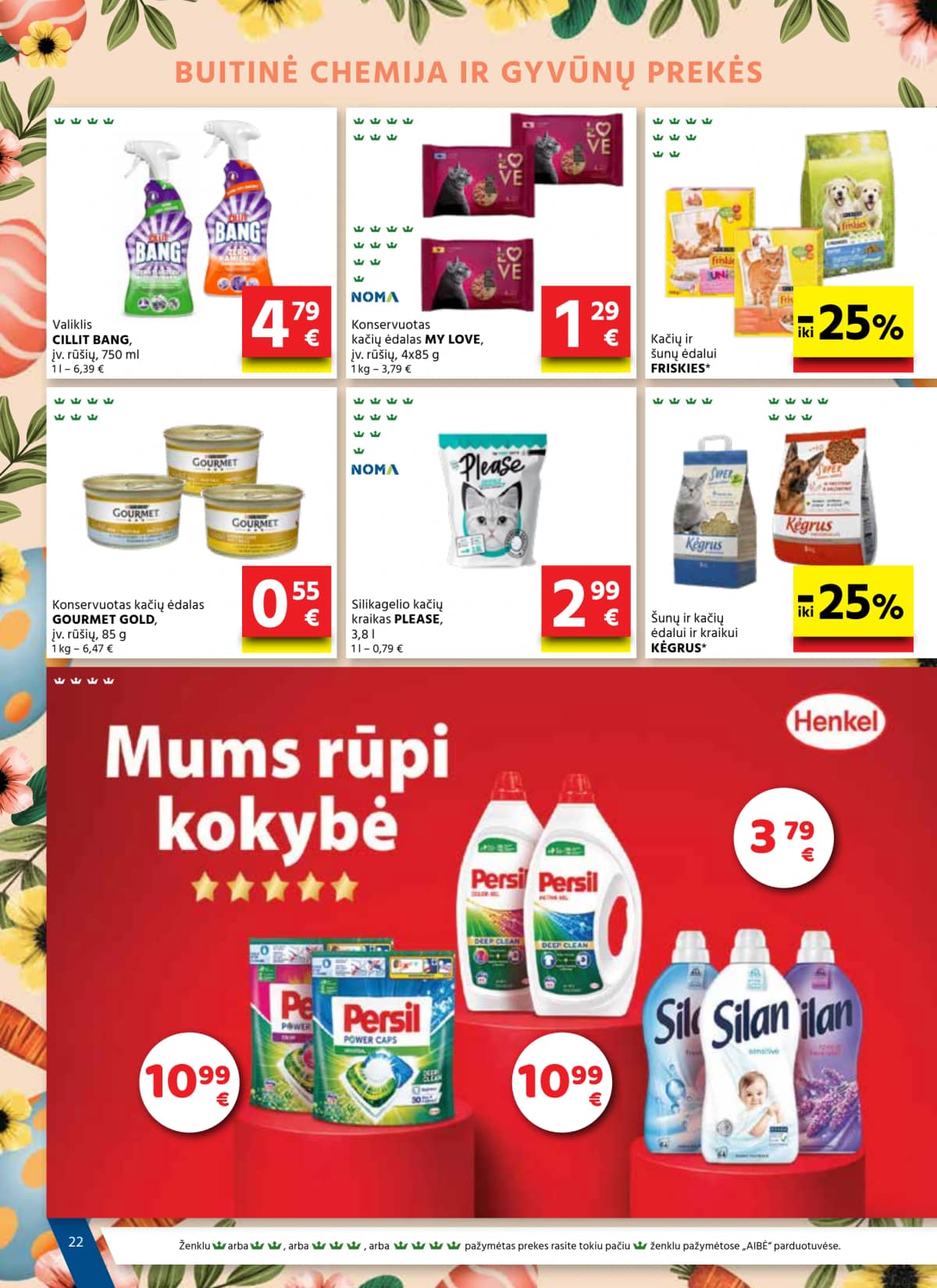 Aibė - AIBĖ Akcijų leidinys Nr. 06 (2026.03.19 - 2026.04.07) 22 puslapis