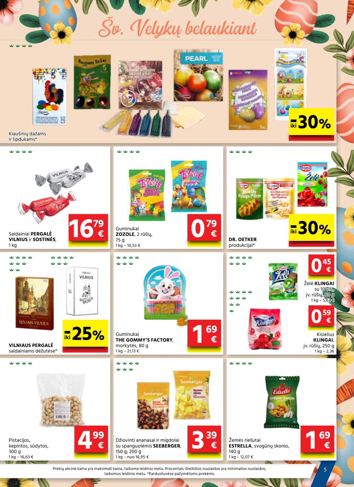 Aibė - AIBĖ Akcijų leidinys Nr. 06 (2026.03.19 - 2026.04.07) 5 puslapis