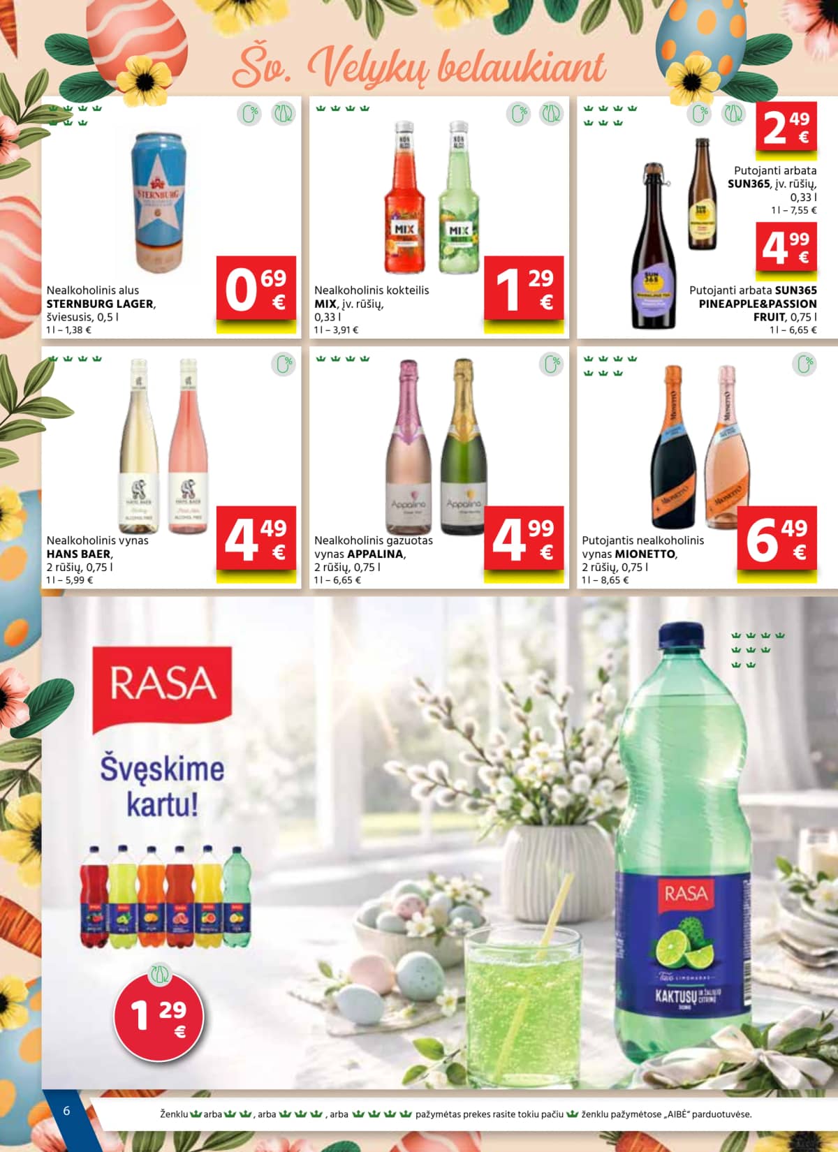 Aibė - AIBĖ Akcijų leidinys Nr. 06 (2026.03.19 - 2026.04.07) 6 puslapis