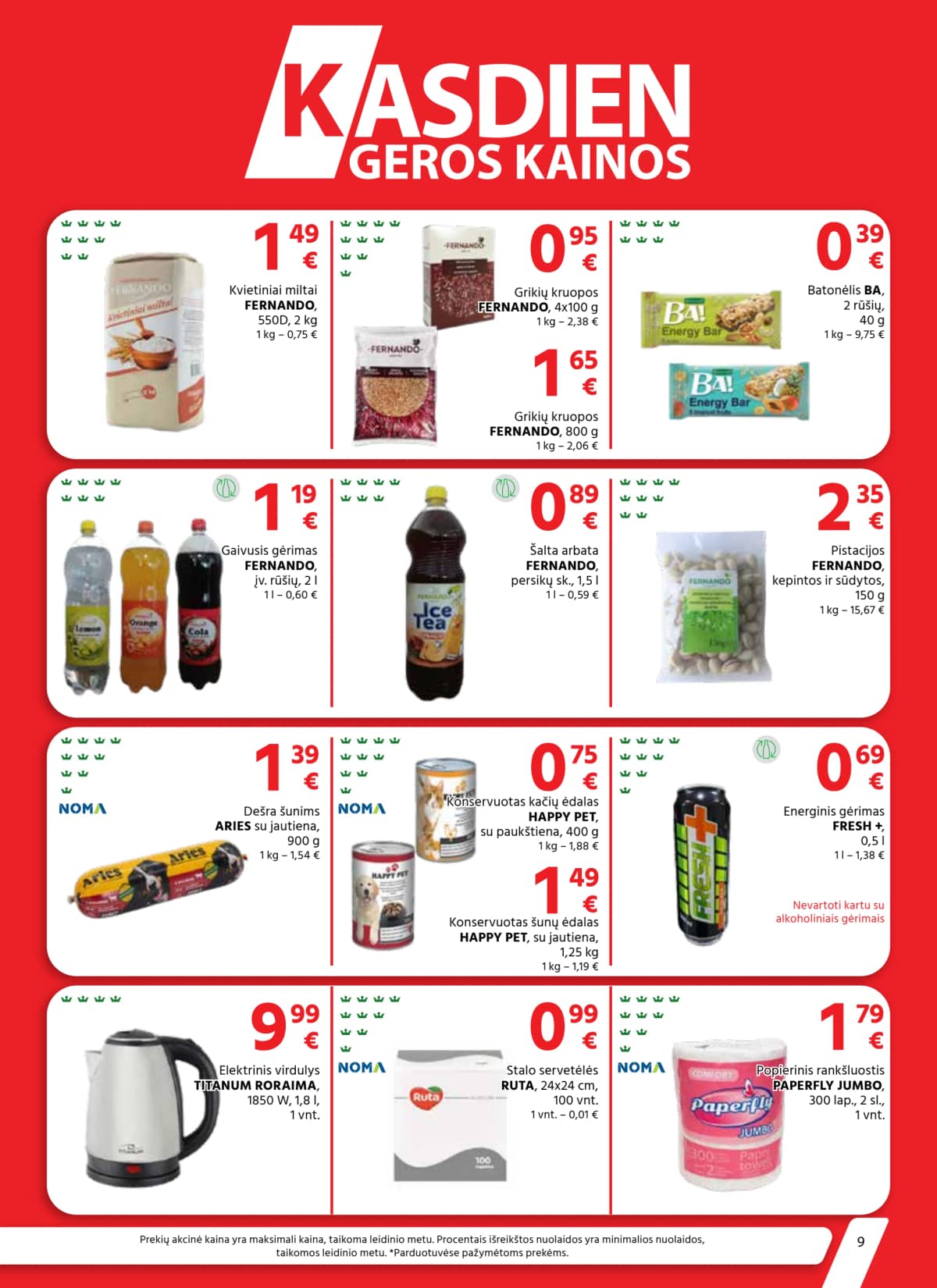 Aibė - AIBĖ Akcijų leidinys Nr. 06 (2026.03.19 - 2026.04.07) 9 puslapis