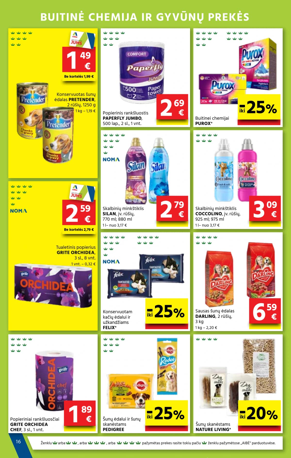 Aibė - Aibė. Akcijų leidinys Nr. 07 (2026.04.09 - 2026.04.21) 16 puslapis