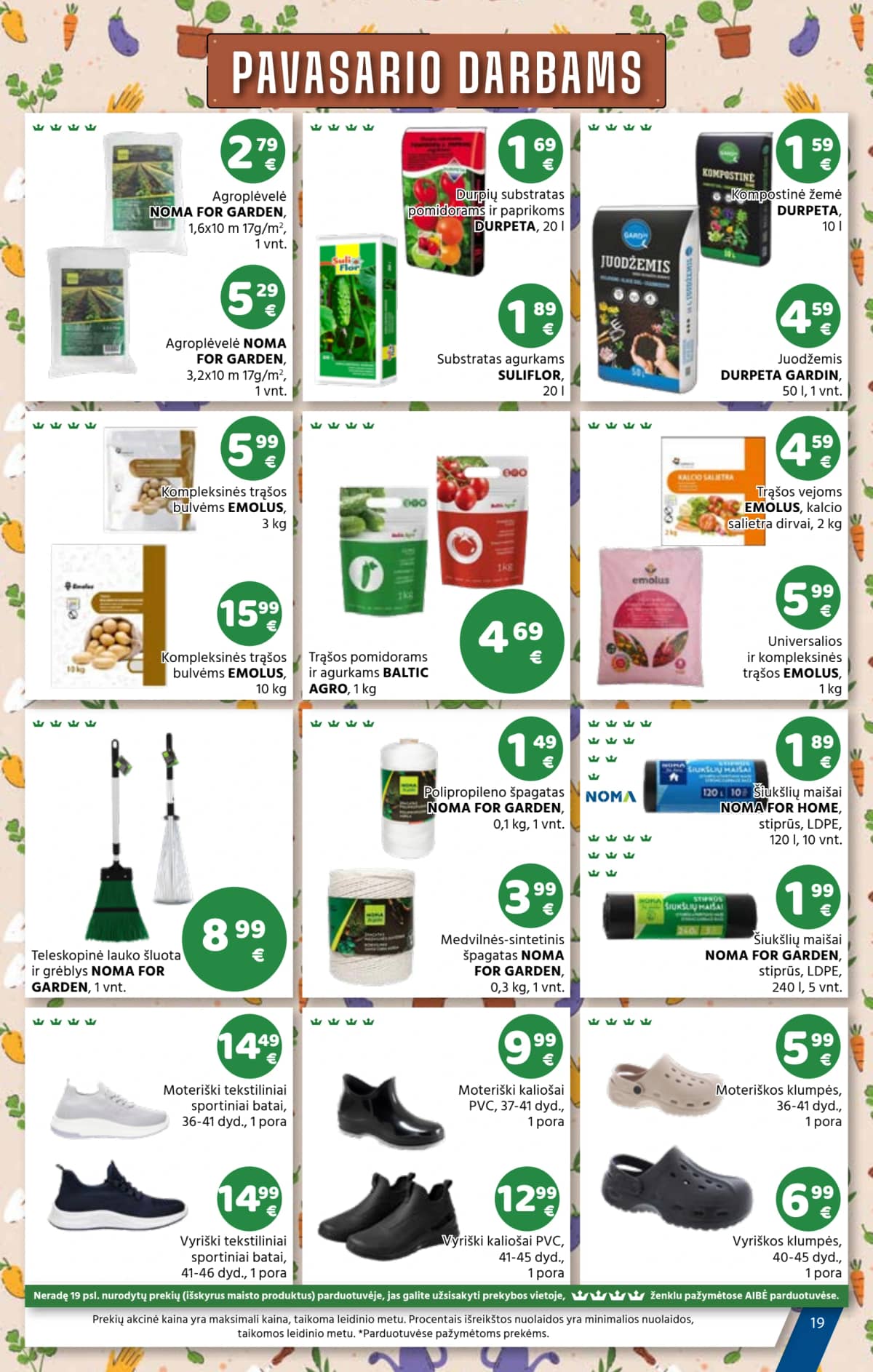 Aibė - Aibė. Akcijų leidinys Nr. 07 (2026.04.09 - 2026.04.21) 19 puslapis