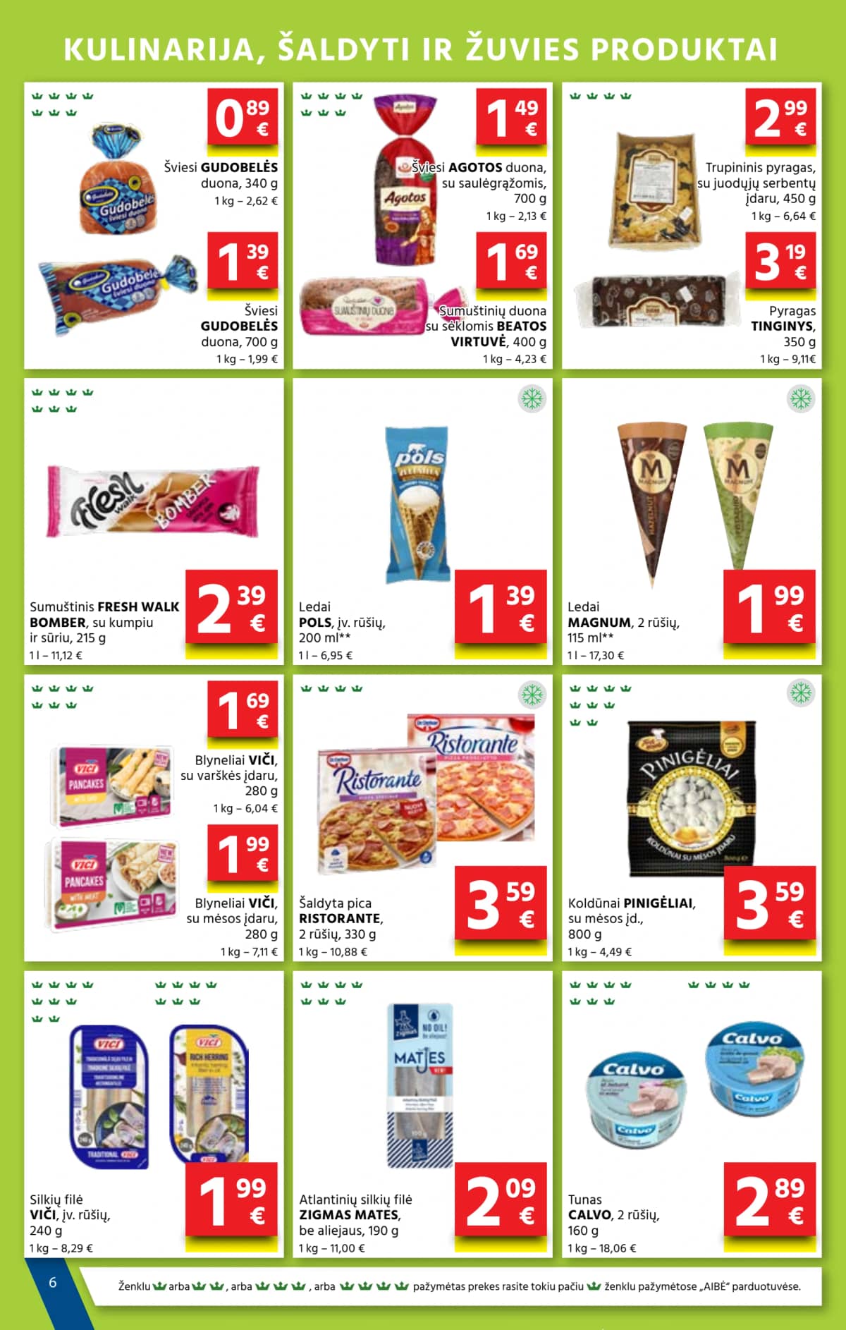 Aibė - Aibė. Akcijų leidinys Nr. 07 (2026.04.09 - 2026.04.21) 6 puslapis