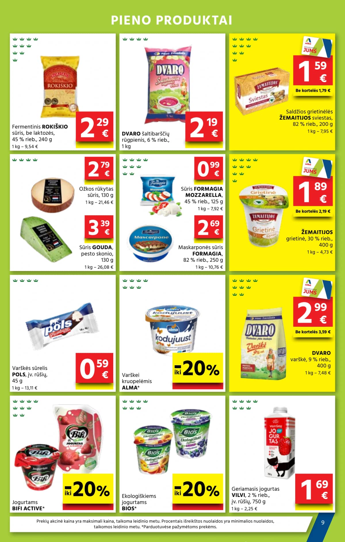 Aibė - Aibė. Akcijų leidinys Nr. 07 (2026.04.09 - 2026.04.21) 9 puslapis