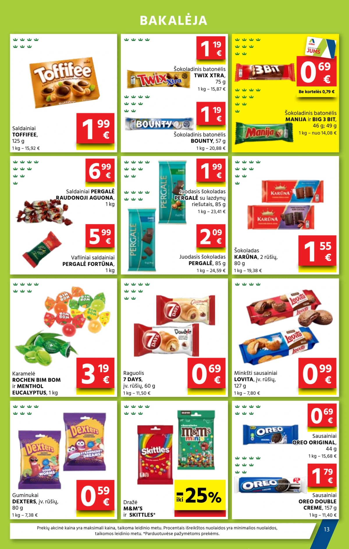 Aibė - Aibė. Akcijų leidinys Nr.08 (2026.04.23 - 2026.05.05) 13 puslapis