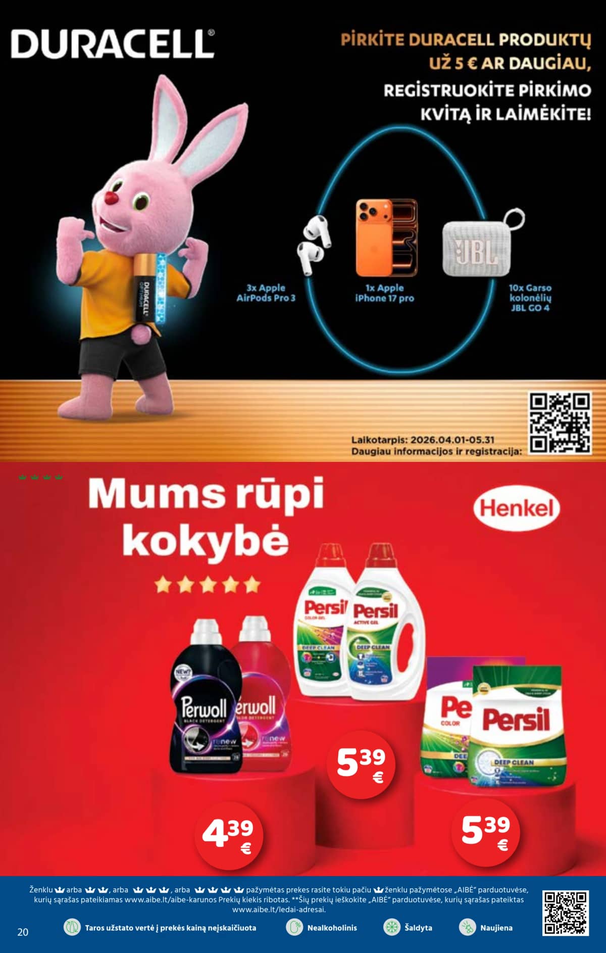 Aibė - Aibė. Akcijų leidinys Nr.08 (2026.04.23 - 2026.05.05) 20 puslapis