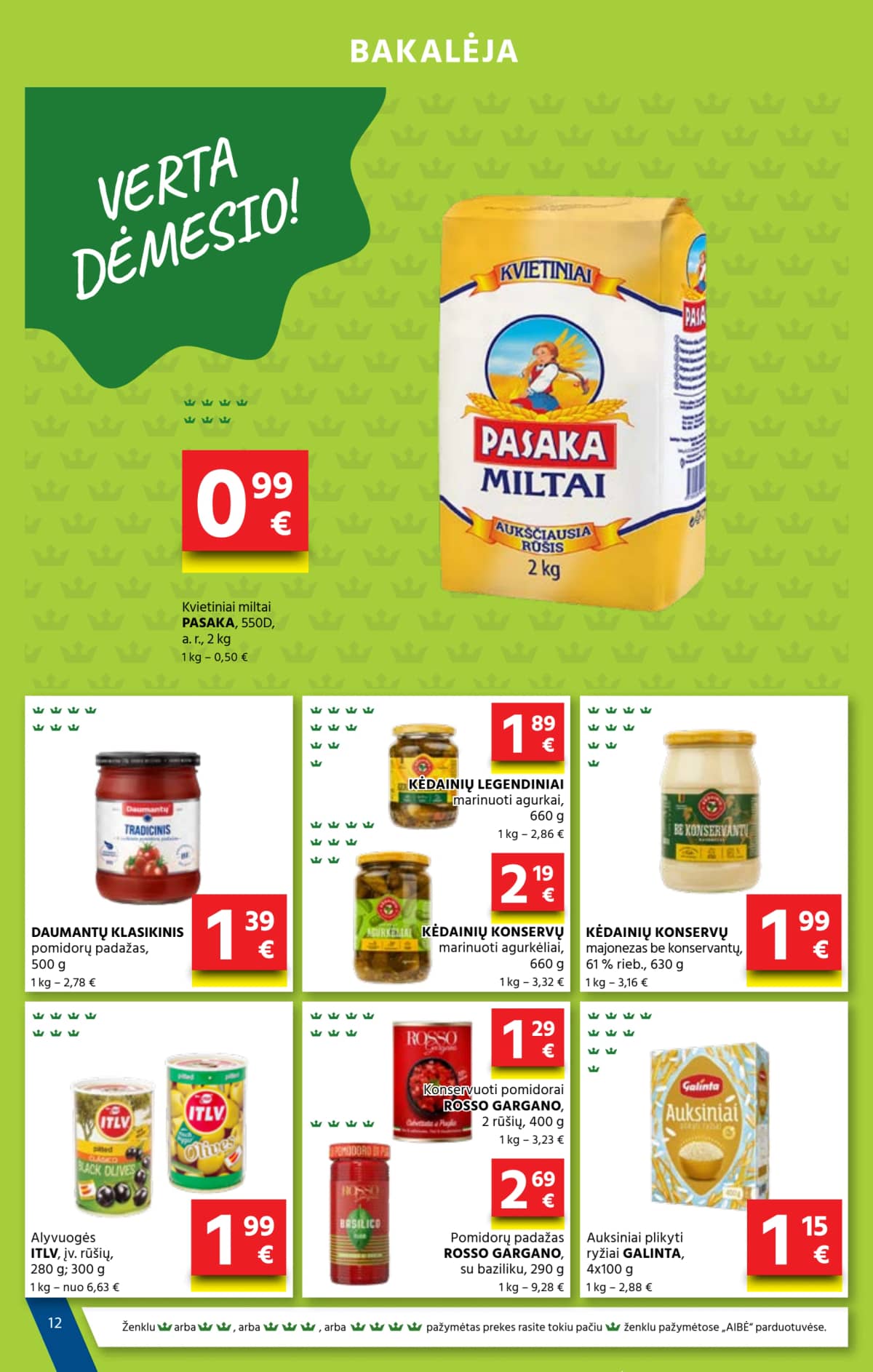 Aibė - Aibė. Akcijų leidinys Nr. 09 (2026.05.07 - 2026.05.19) 12 puslapis