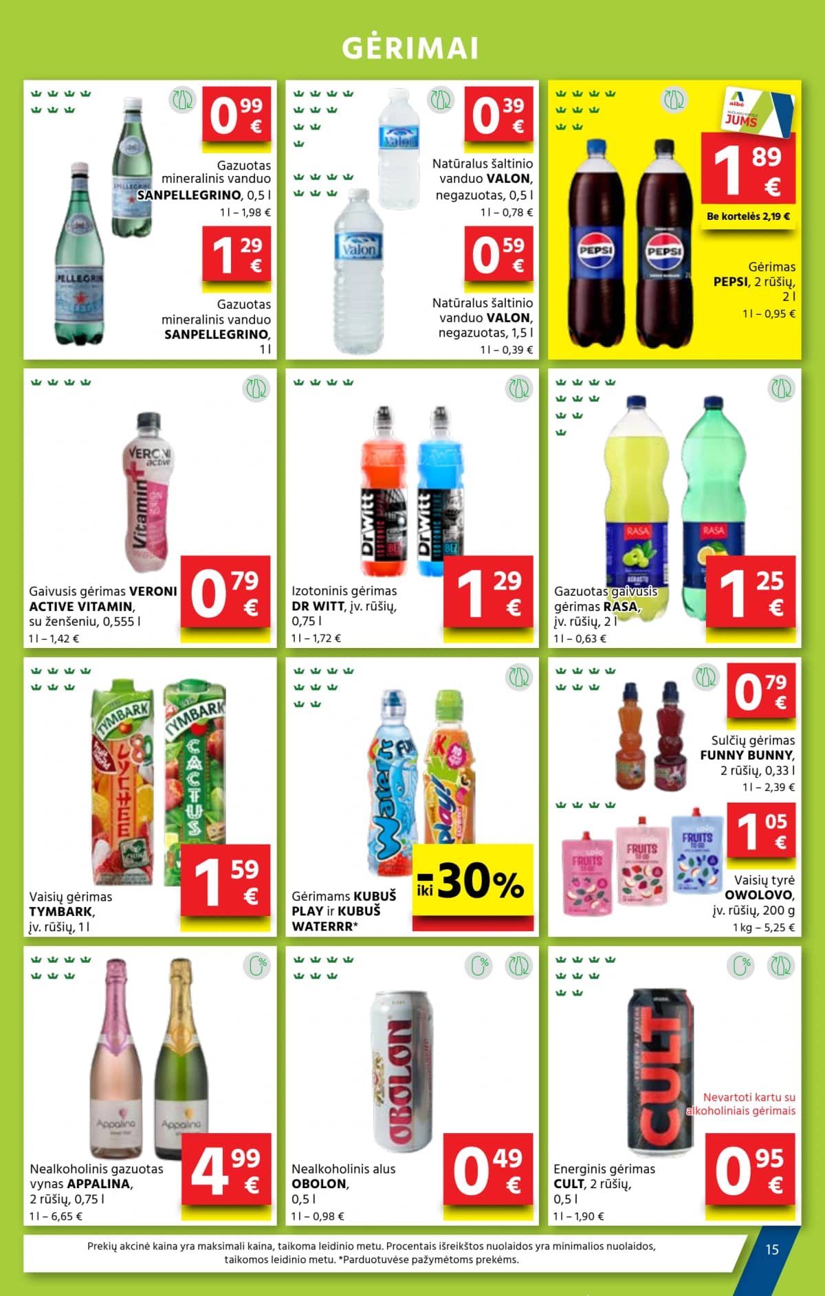 Aibė - Aibė. Akcijų leidinys Nr. 09 (2026.05.07 - 2026.05.19) 15 puslapis