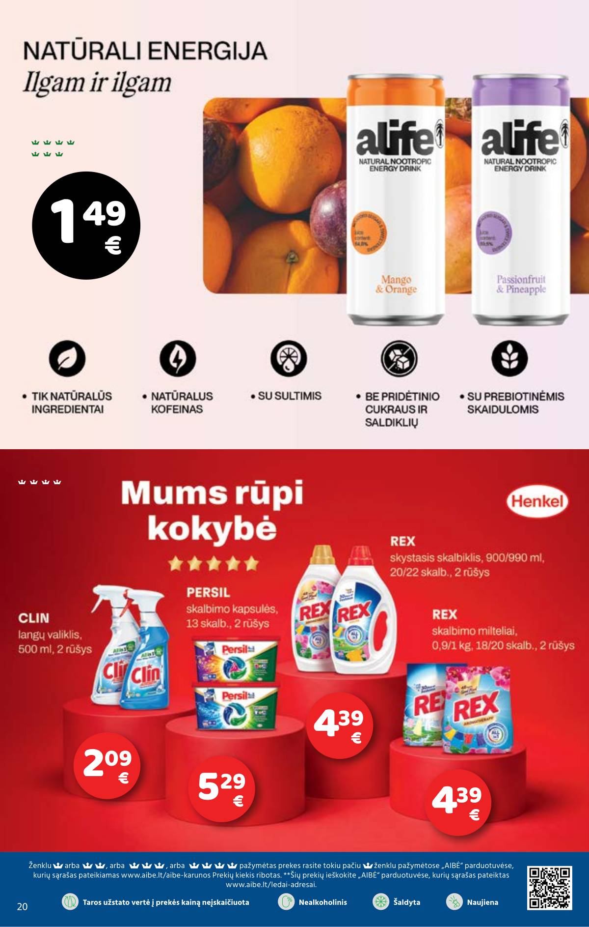 Aibė - Aibė akcijų Leidinys  | 2026-05-21 - 2026-06-02 20 puslapis