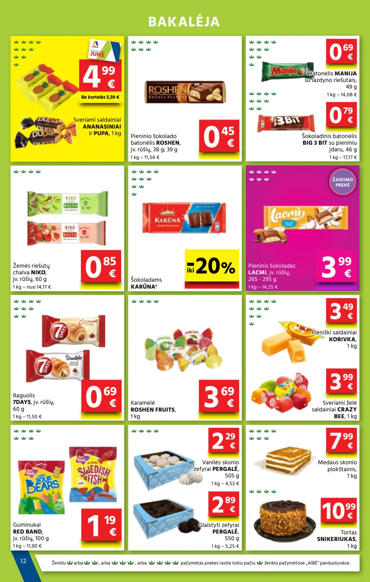 Aibė - Aibė. Akcijų leidinys Nr. 11 (2026.06.04 - 2026.06.16) 12 puslapis