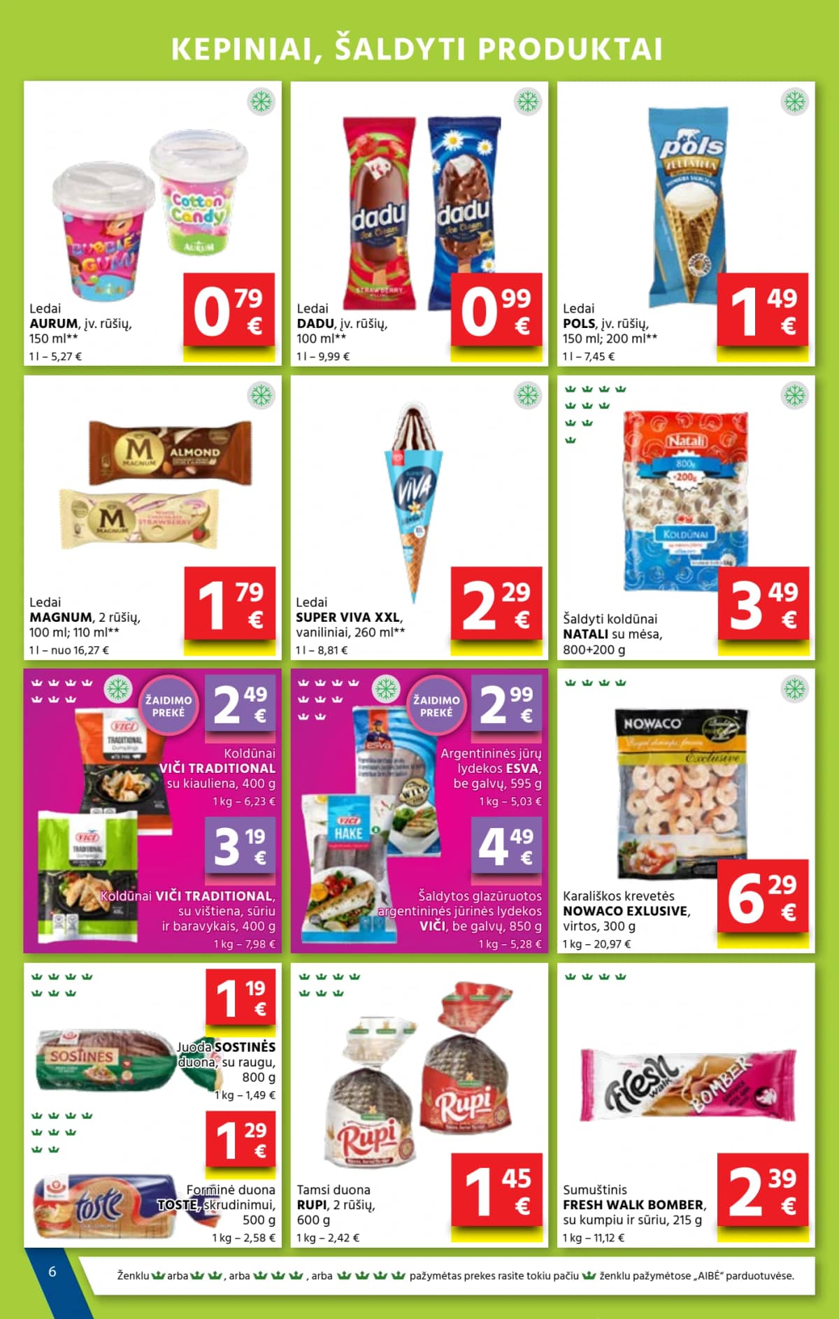 Aibė - Aibė. Akcijų leidinys Nr. 11 (2026.06.04 - 2026.06.16) 6 puslapis