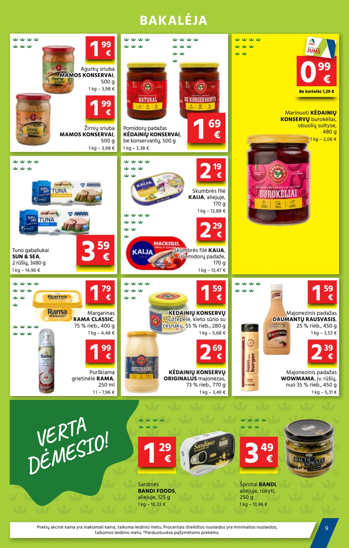Aibė - Aibė. Akcijų leidinys Nr. 11 (2026.06.04 - 2026.06.16) 9 puslapis