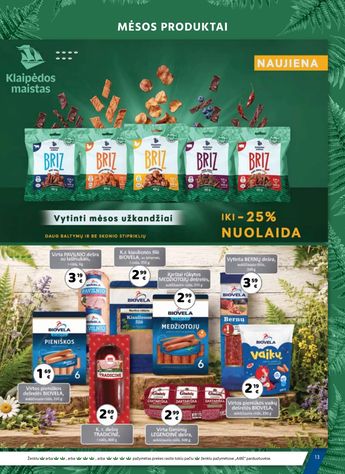 Aibė - Aibė. Akcijų leidinys Nr. 12 (2026.06.18 - 2026.07.07) 13 puslapis