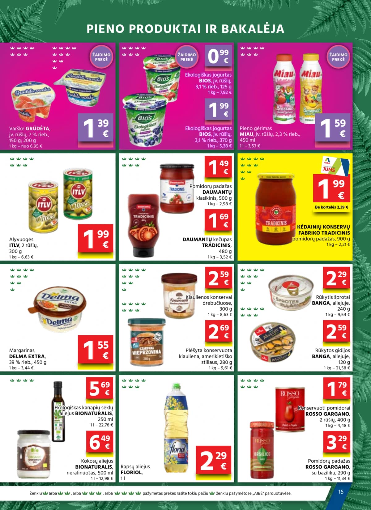 Aibė - Aibė. Akcijų leidinys Nr. 12 (2026.06.18 - 2026.07.07) 15 puslapis