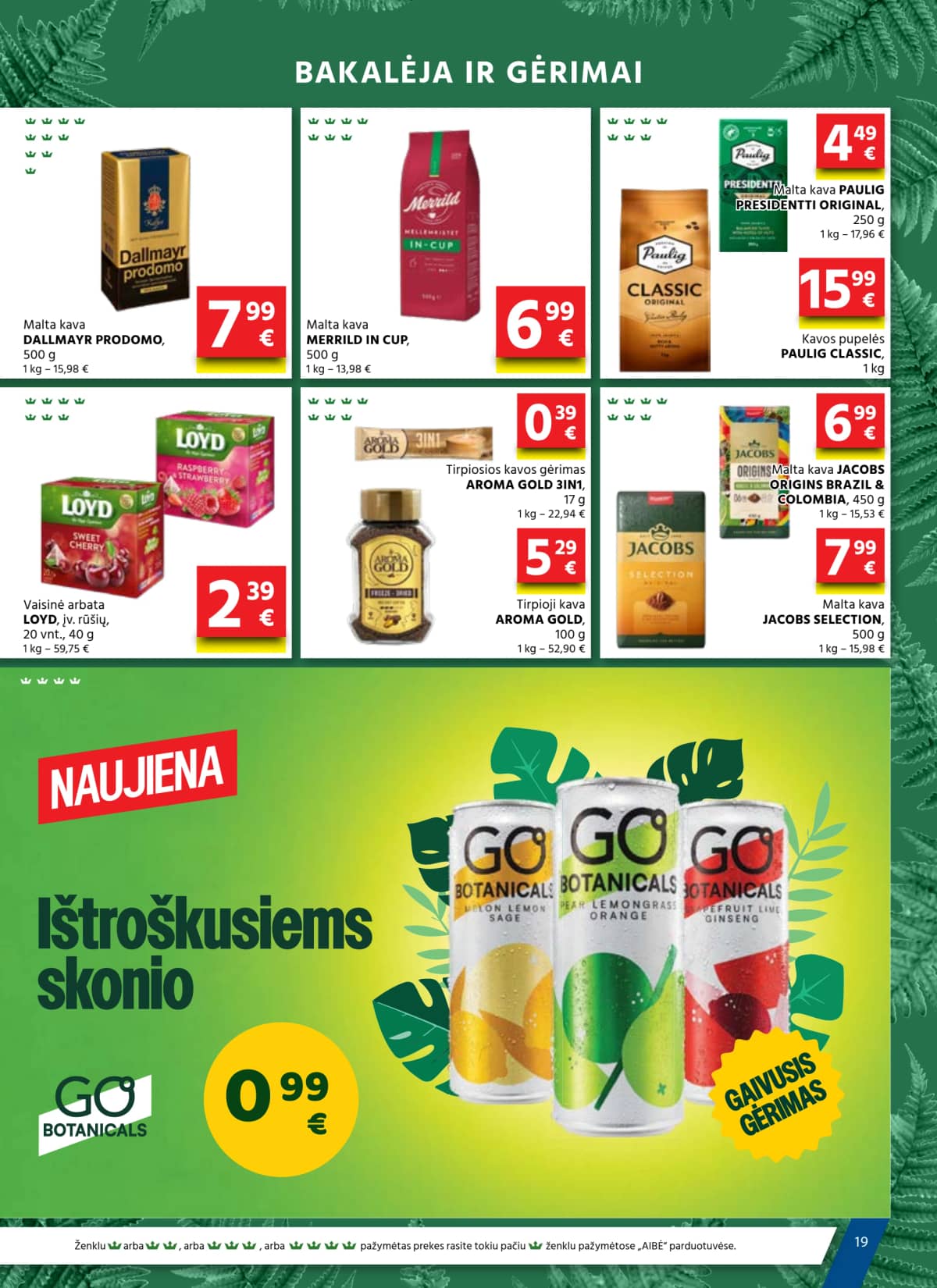 Aibė - Aibė. Akcijų leidinys Nr. 12 (2026.06.18 - 2026.07.07) 19 puslapis