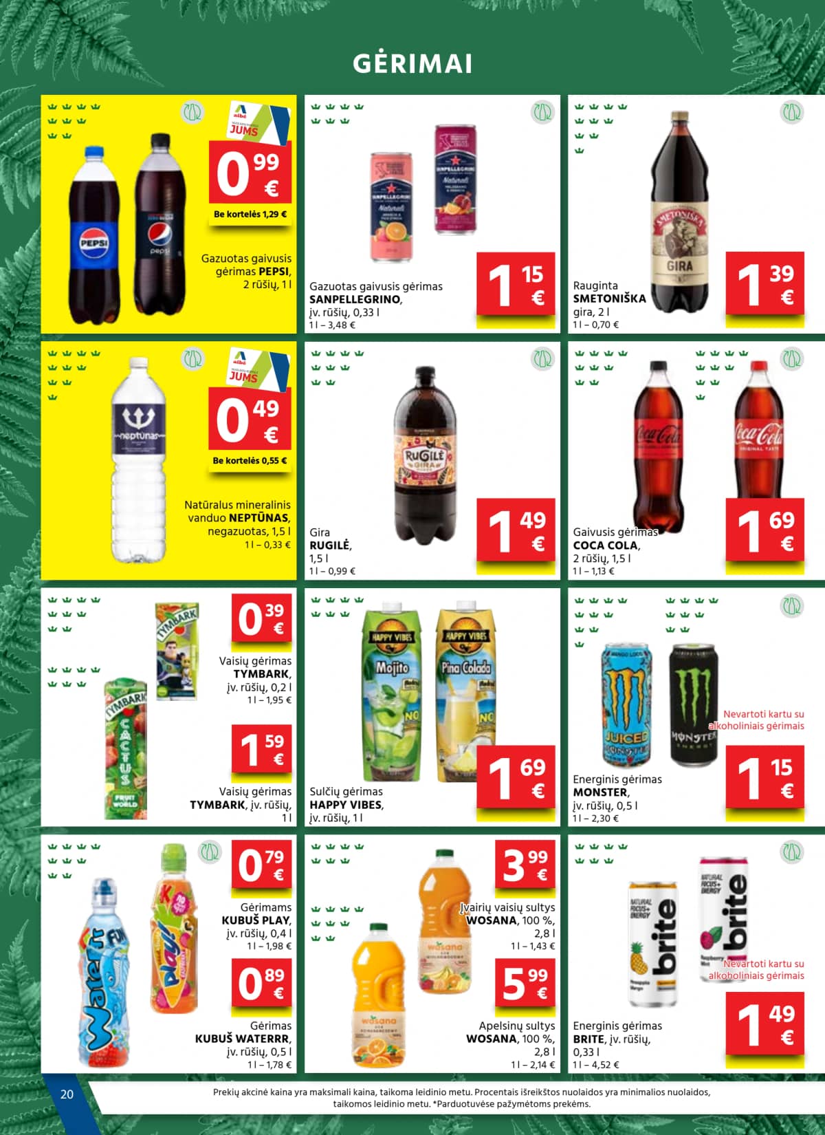 Aibė - Aibė. Akcijų leidinys Nr. 12 (2026.06.18 - 2026.07.07) 20 puslapis