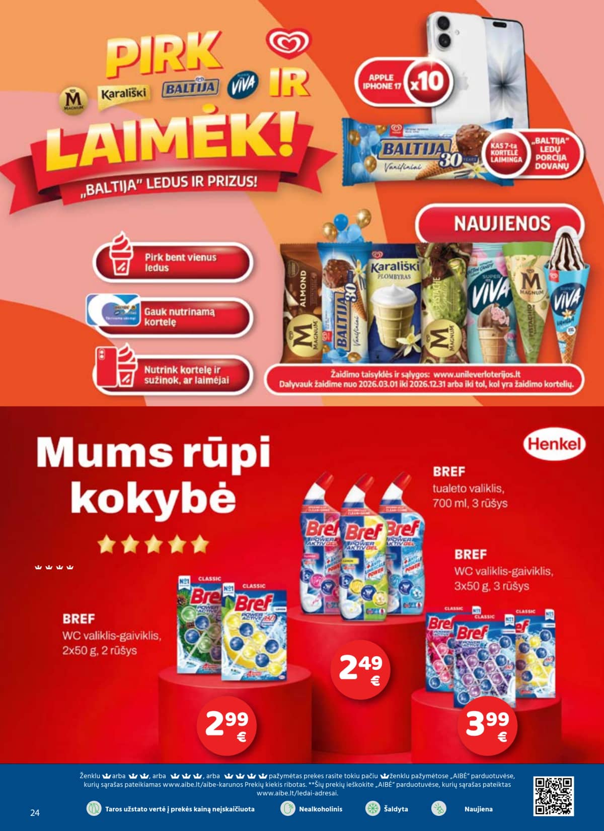 Aibė - Aibė. Akcijų leidinys Nr. 12 (2026.06.18 - 2026.07.07) 24 puslapis