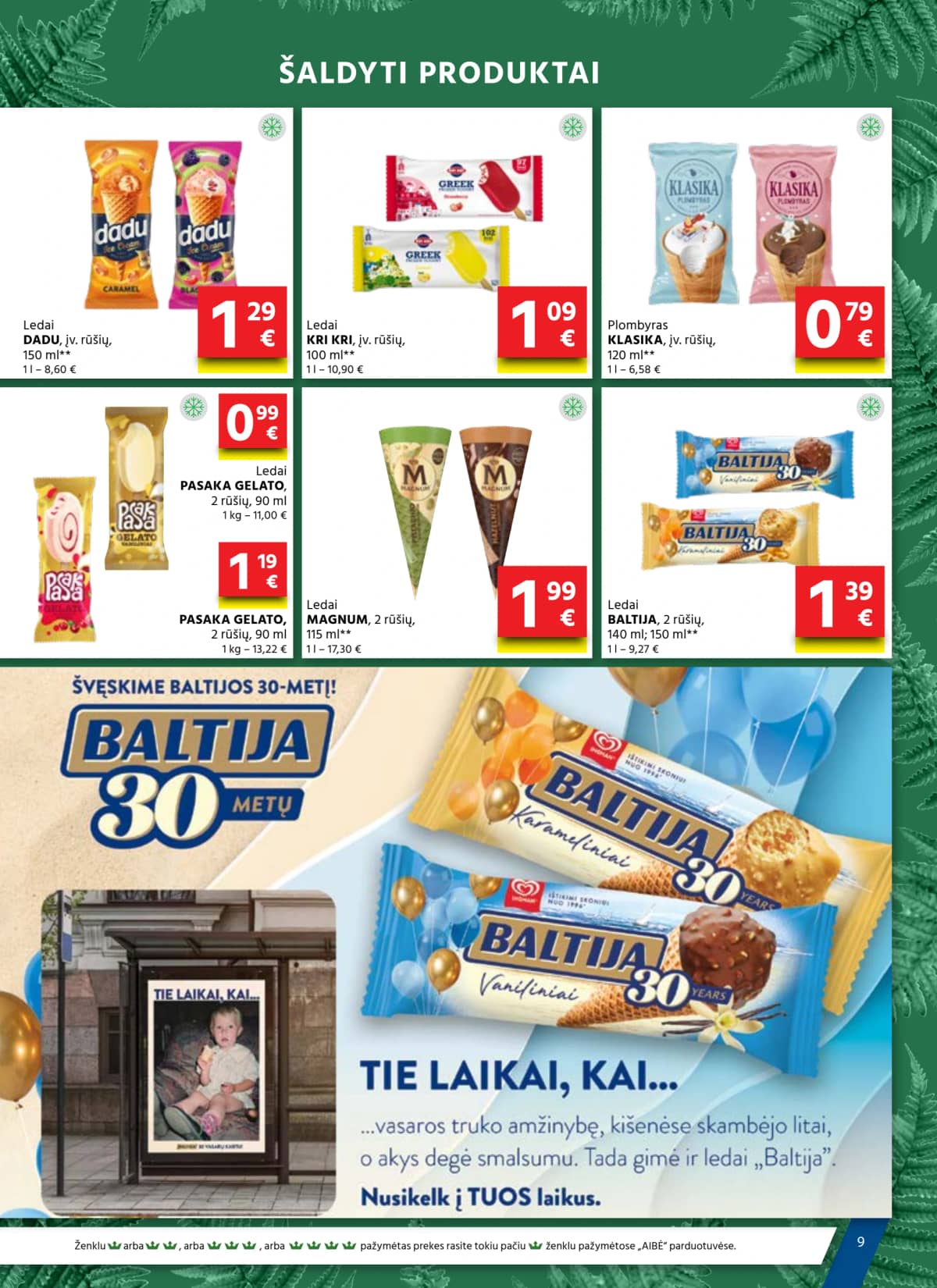 Aibė - Aibė. Akcijų leidinys Nr. 12 (2026.06.18 - 2026.07.07) 9 puslapis
