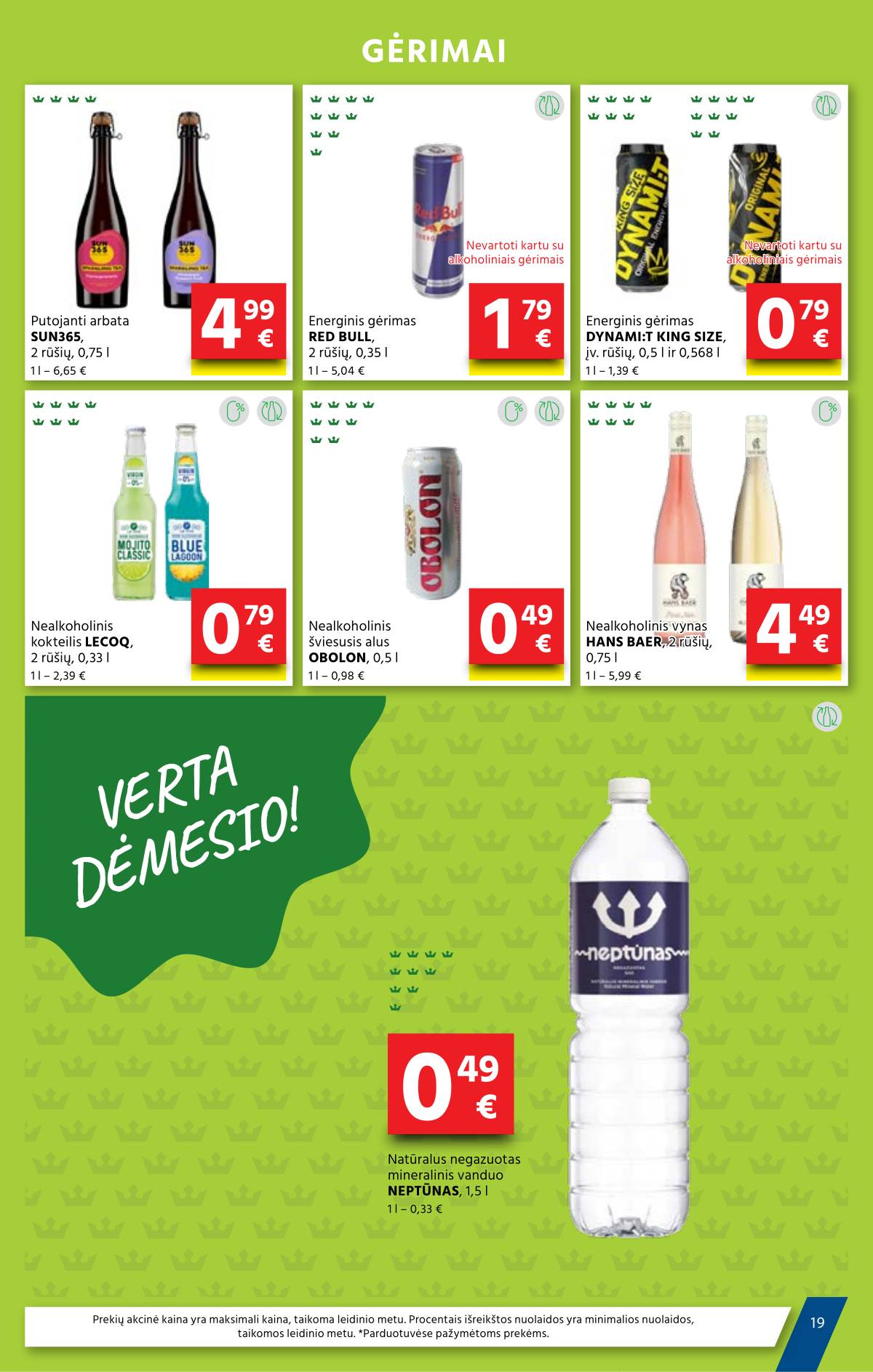 Aibė - Aibė Akcijų leidinys Nr. 15 (2026.08.06 - 2026.08.18) 19 puslapis