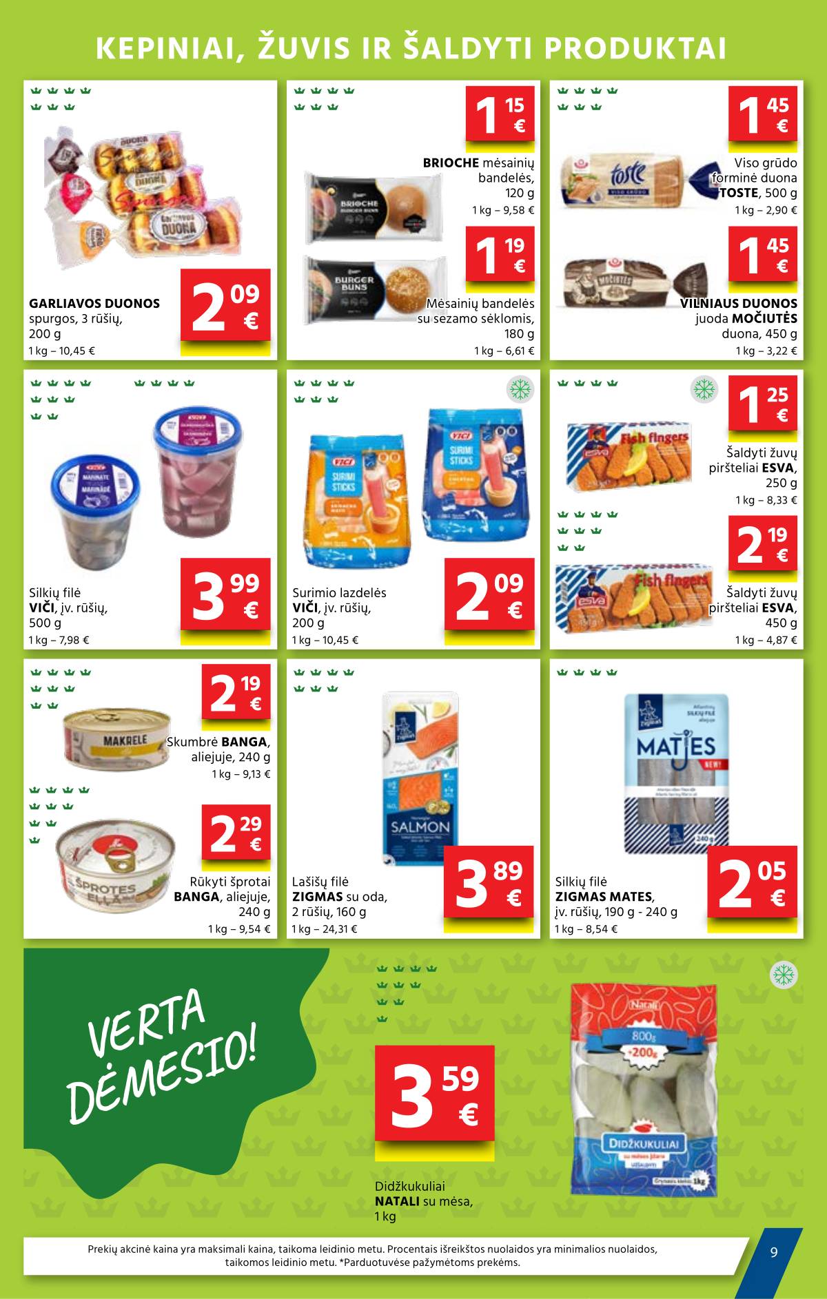 Aibė - Aibė Akcijų leidinys Nr. 15 (2026.08.06 - 2026.08.18) 9 puslapis