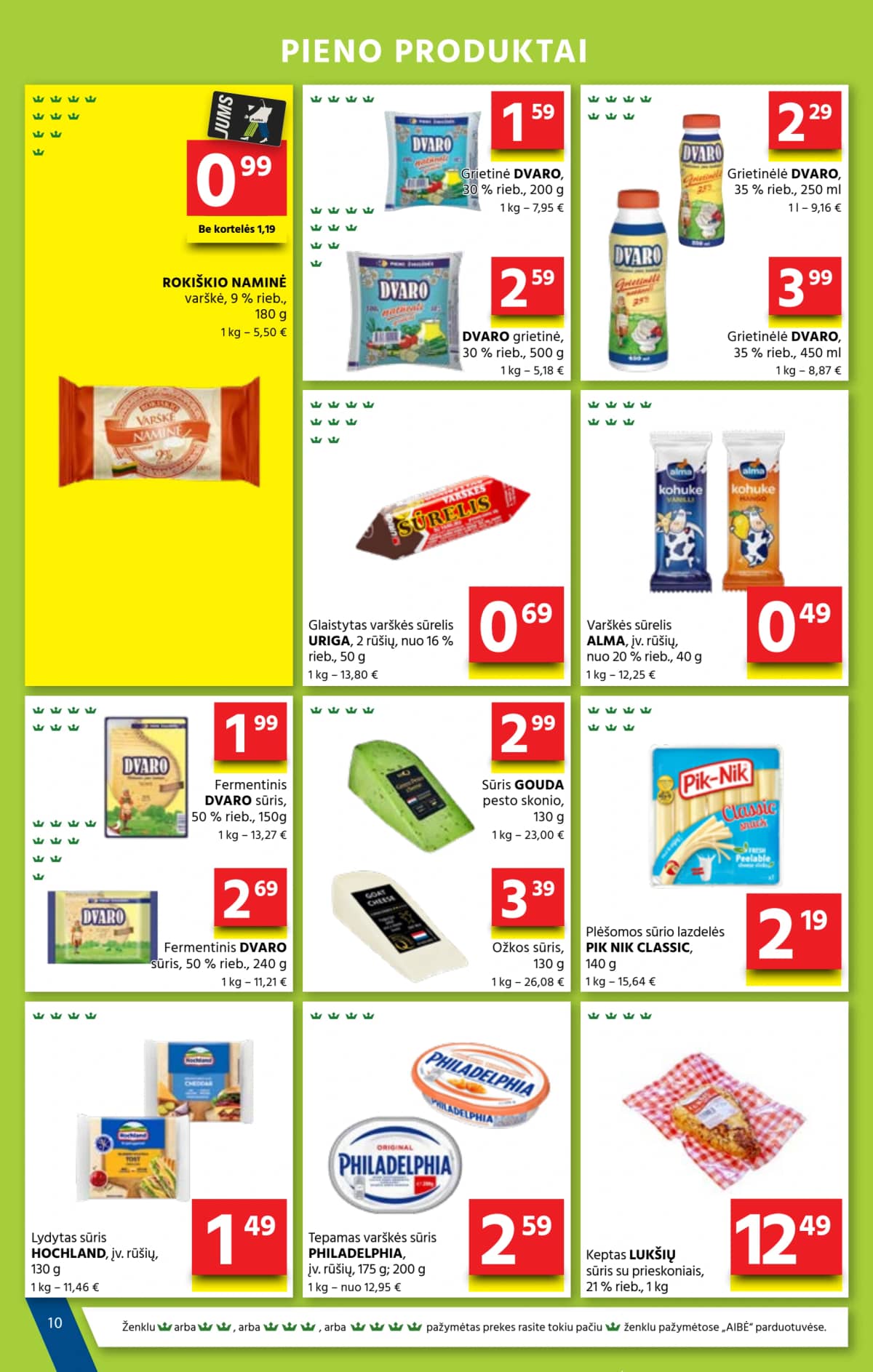 Aibė - Aibė akcijų leidinys Nr. 17 (2026.09.03 - 2026.09.15) 10 puslapis