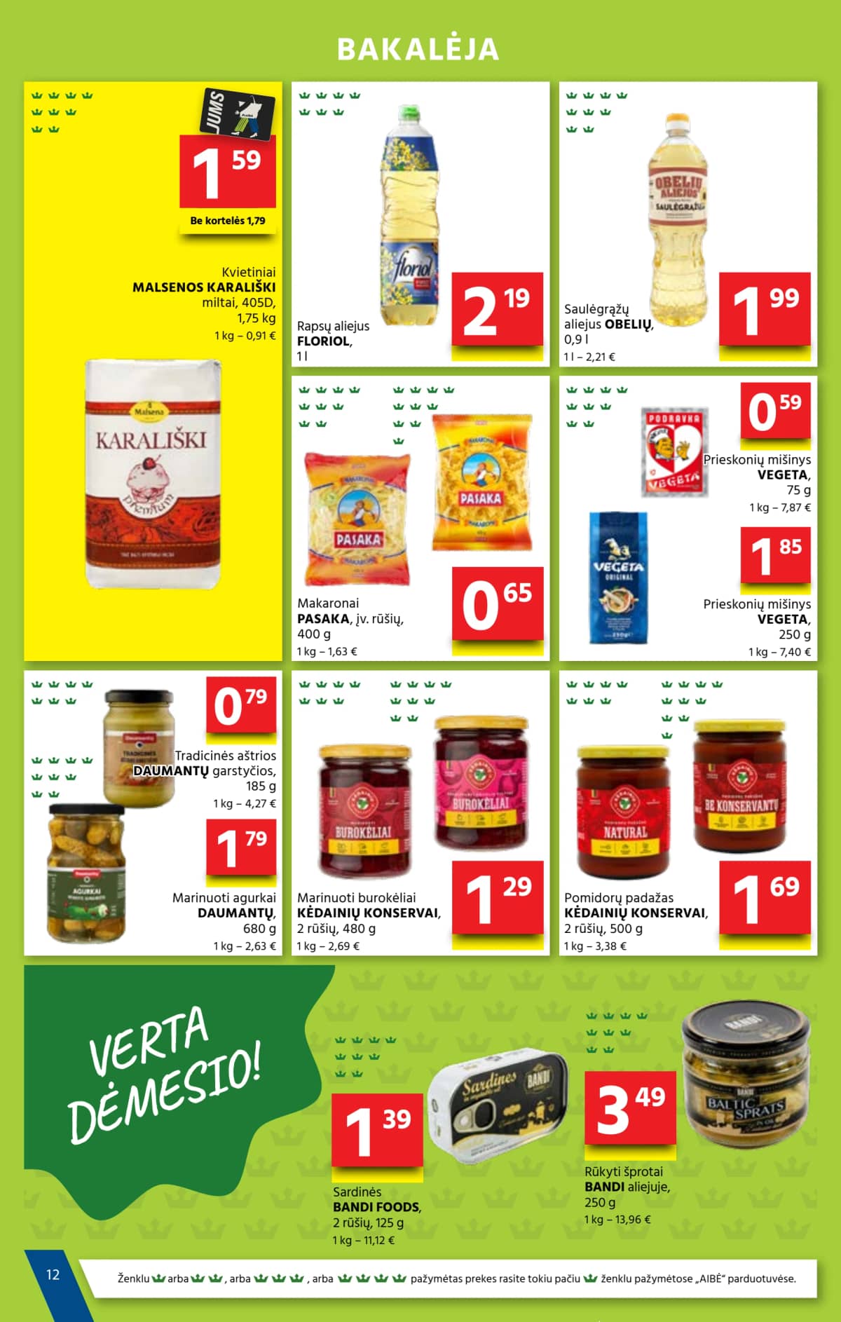 Aibė - Aibė akcijų leidinys Nr. 17 (2026.09.03 - 2026.09.15) 12 puslapis